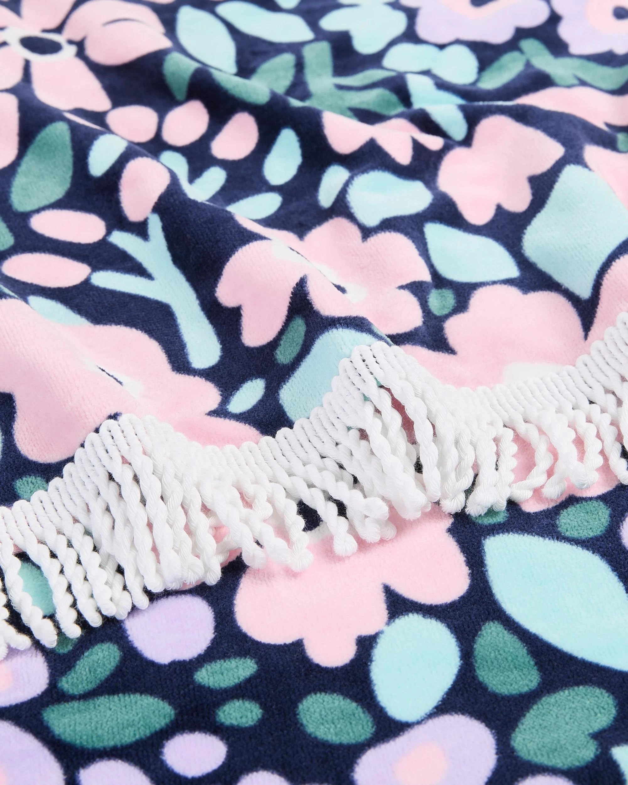 2 Target Australian Cotton Kids Beach Towel - Ditsy Floral Lilac - Purple, 2 of 2