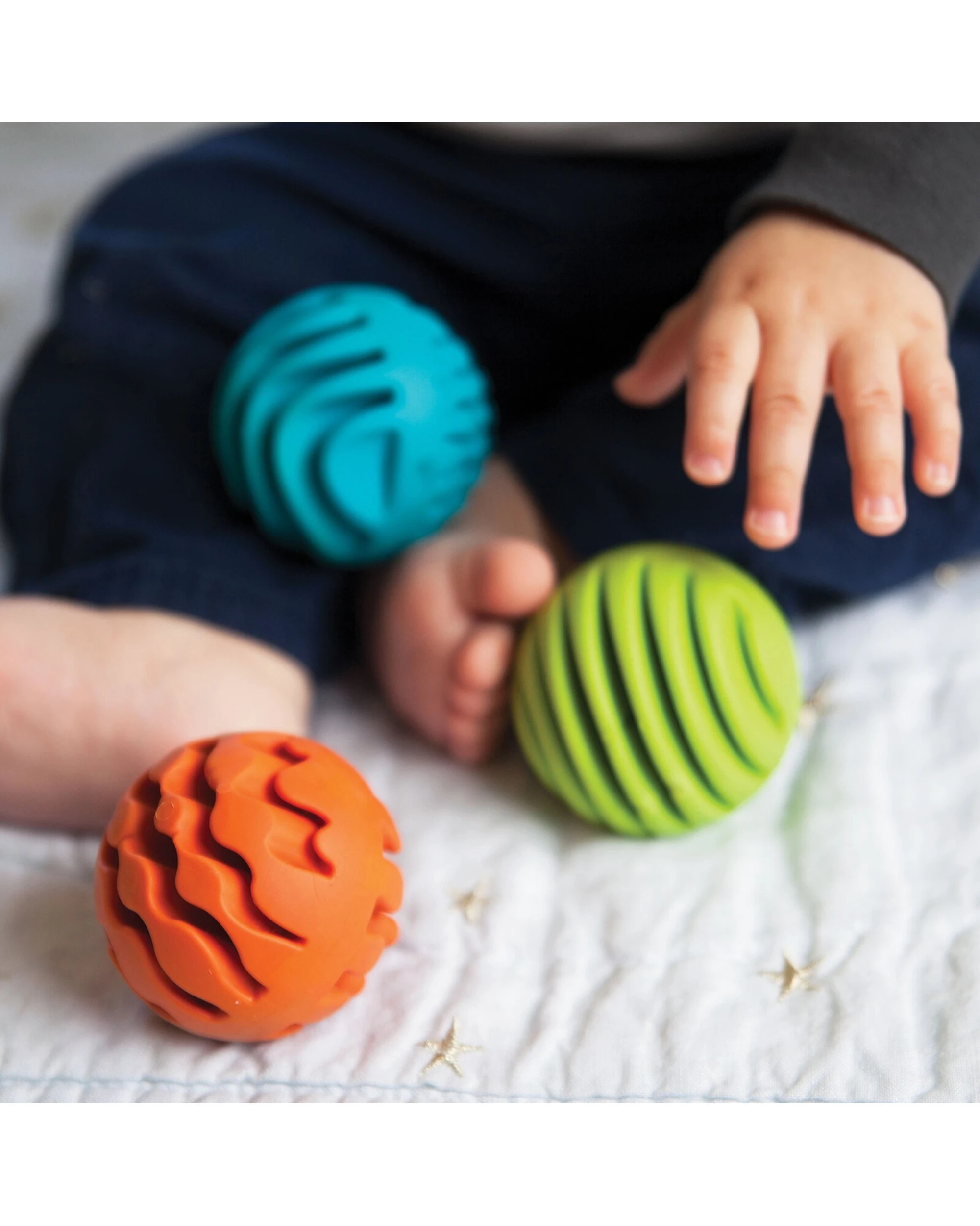 5 Fat Brain Toy Co Infant Toddler Nursery Play Sensory Roller - Multi, 5 of 8