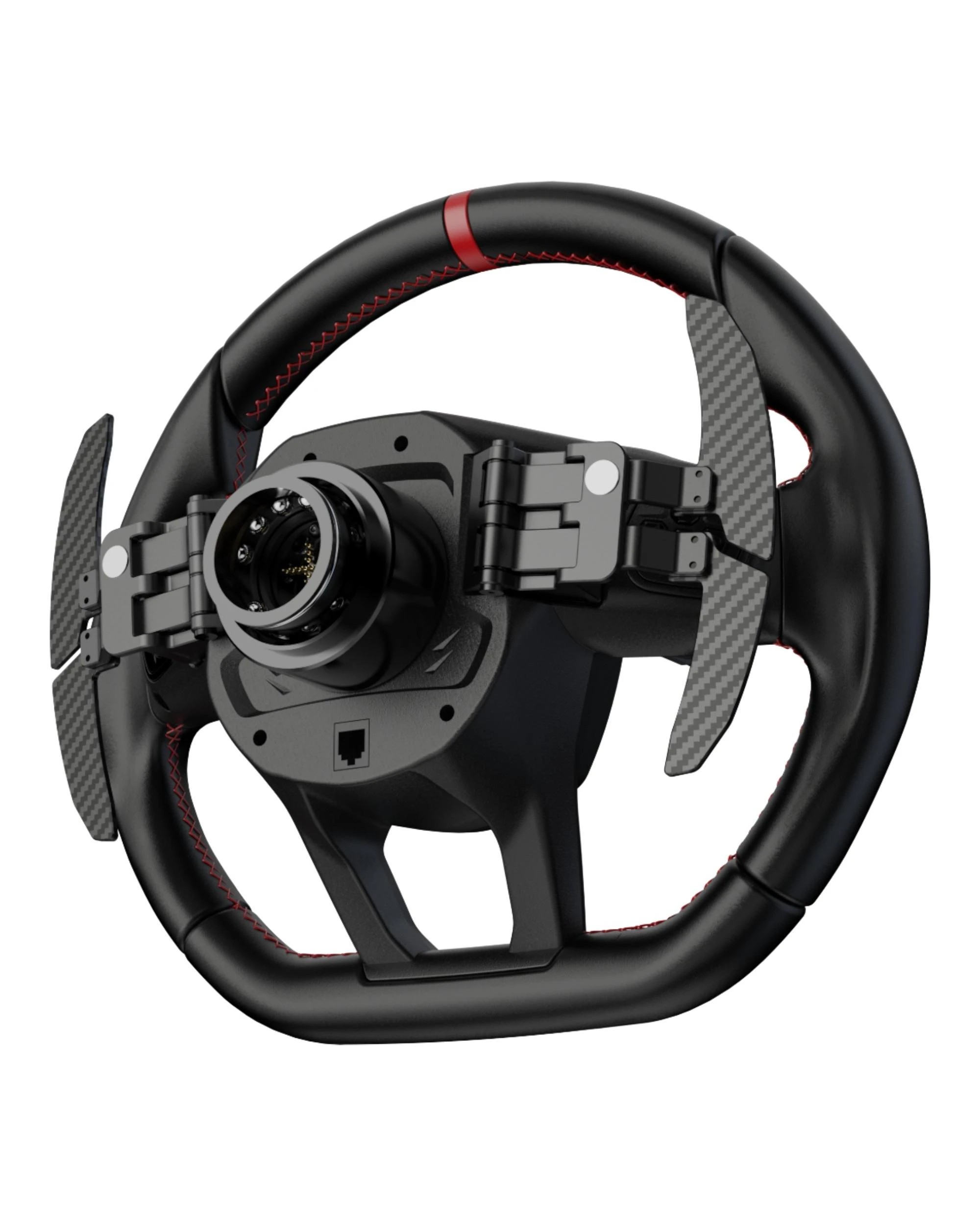 4 MOZA Racing Automobili Lamborghini Revuleto Sim-Racing Steering Wheel - Black, 4 of 8