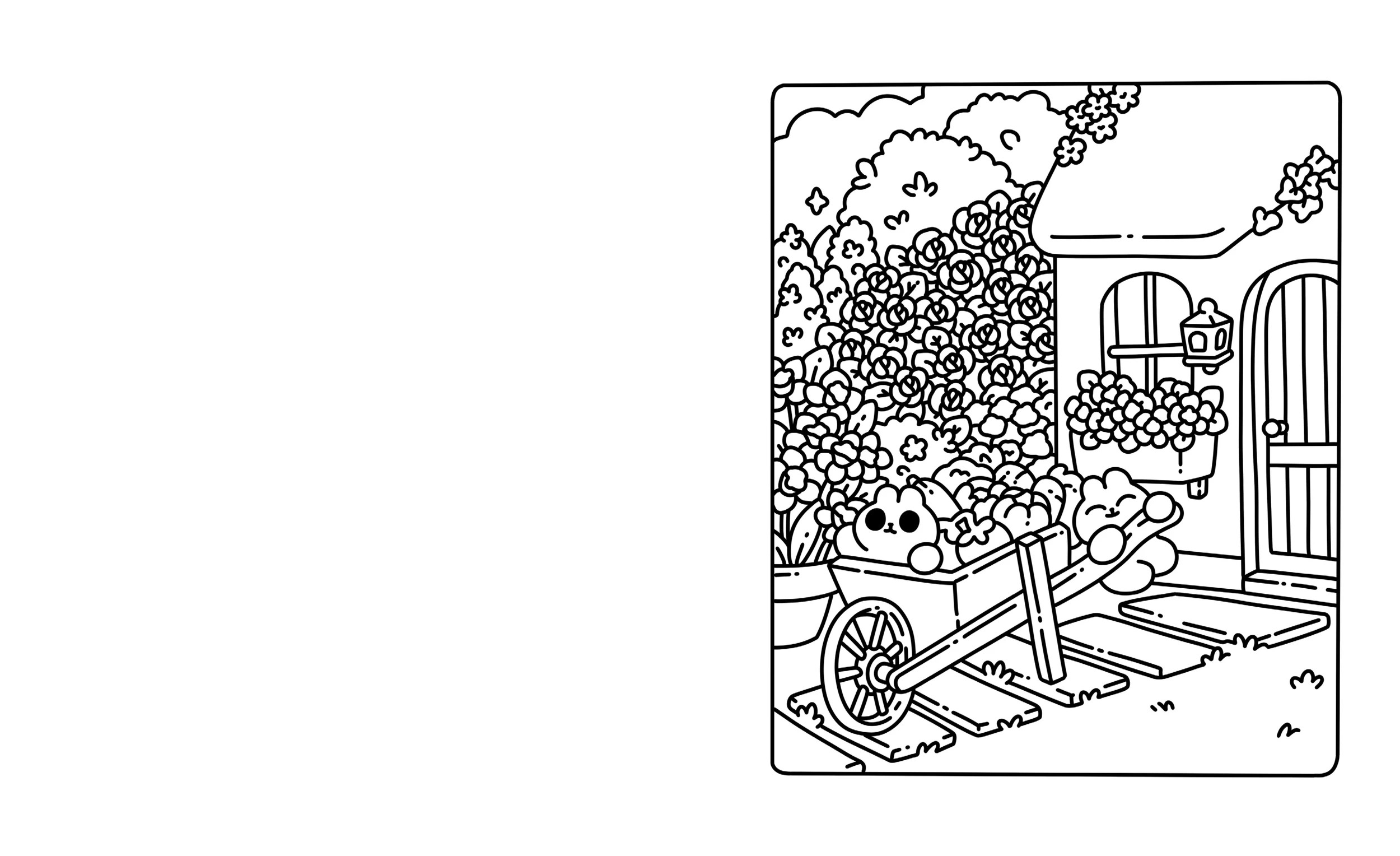 7 Cute 'n' Cosy Colouring World by Zenny Abanales - Book, 7 of 9