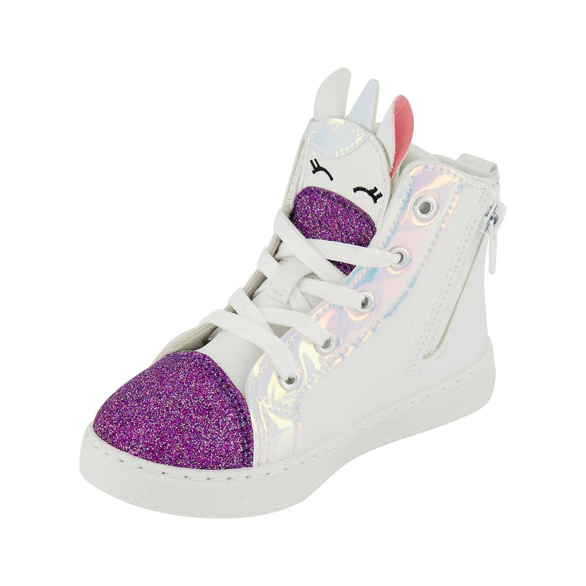 3 Junior Novelty Sneakers Unicorn, 3 of 5