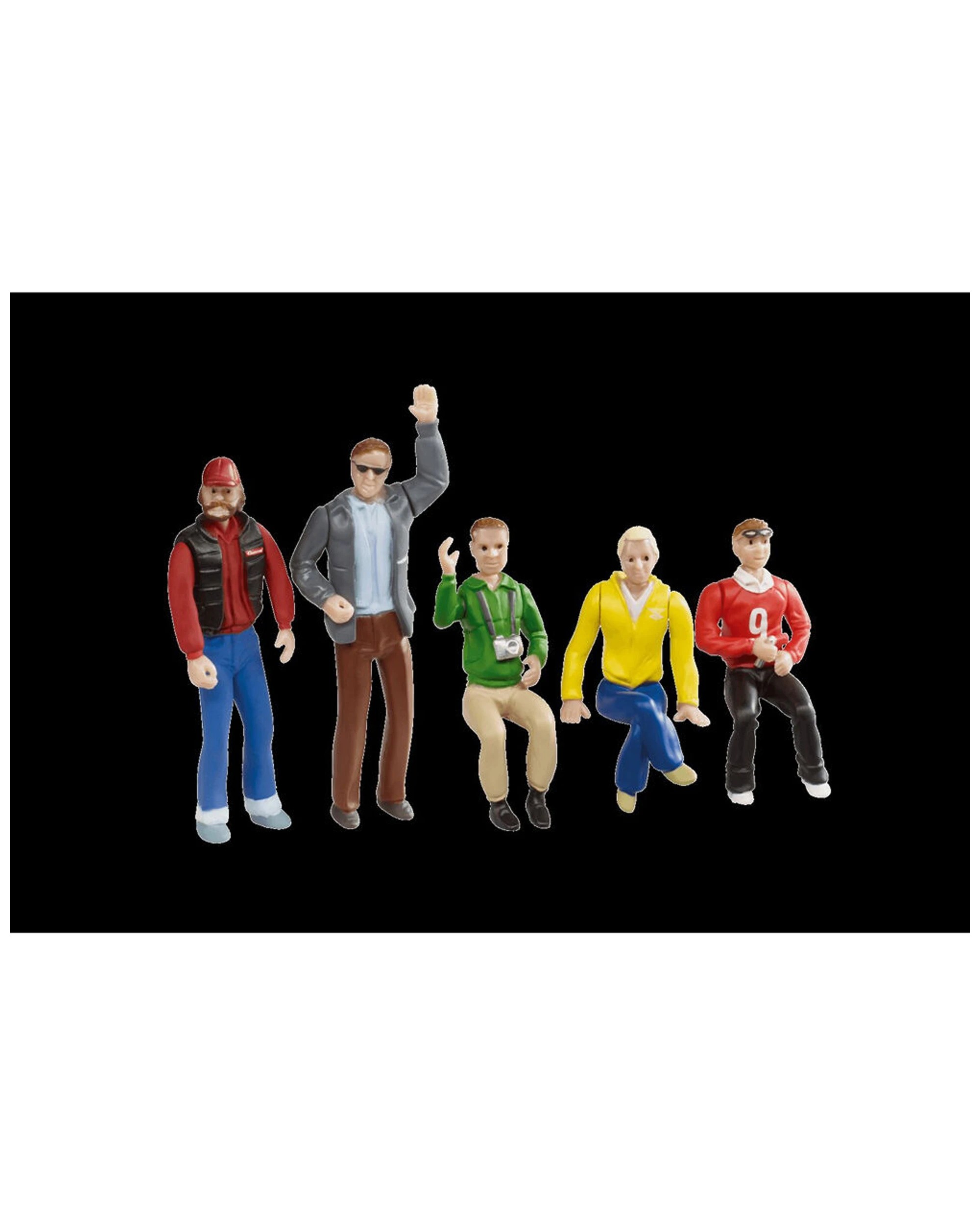 3 Carrera 5Pc Slot Car Action Figure Spectators Toy 8Y - Movable Figures - Multi, 3 of 3