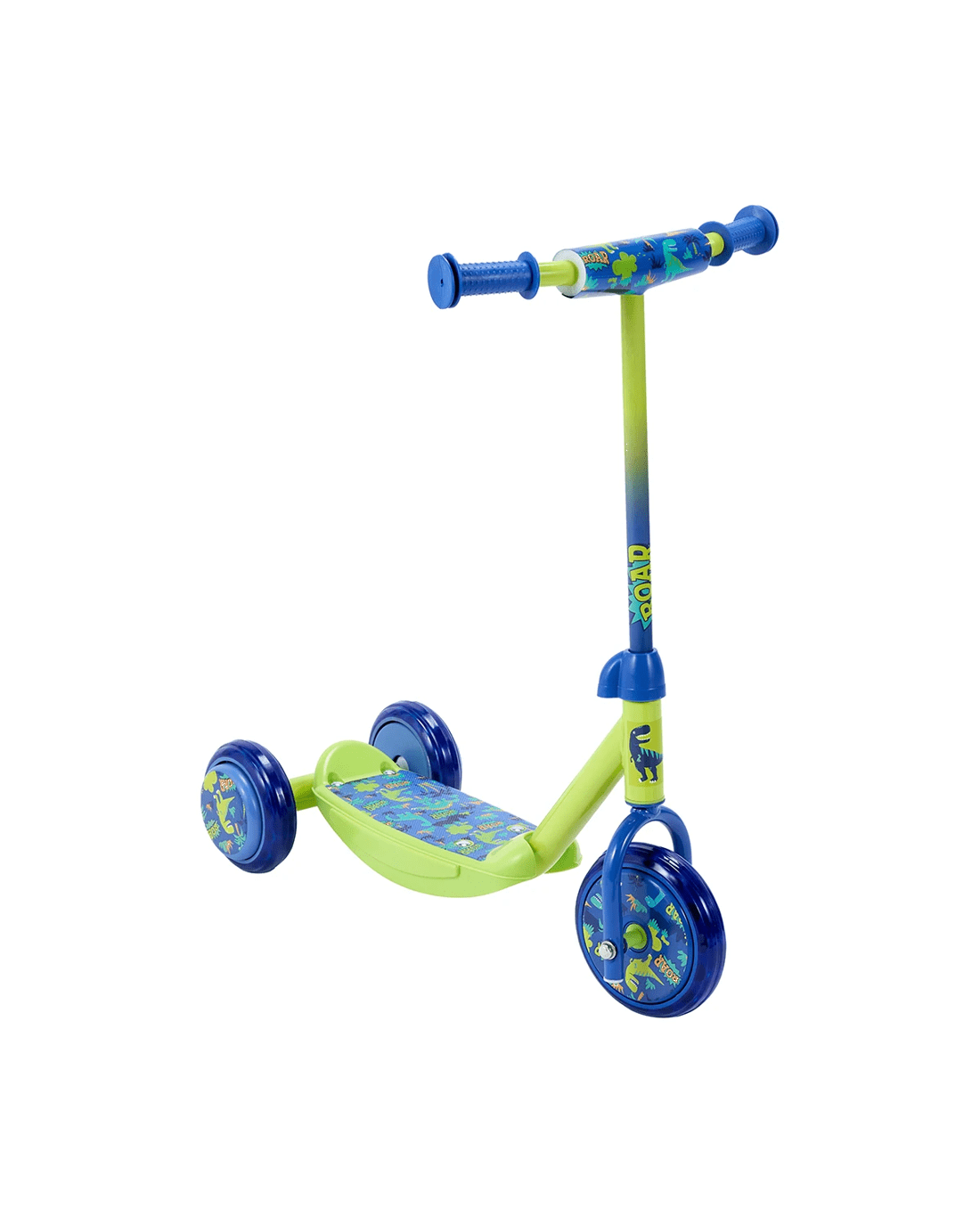 1 Dinosaur Tri Scooter - Blue, 1 of 8