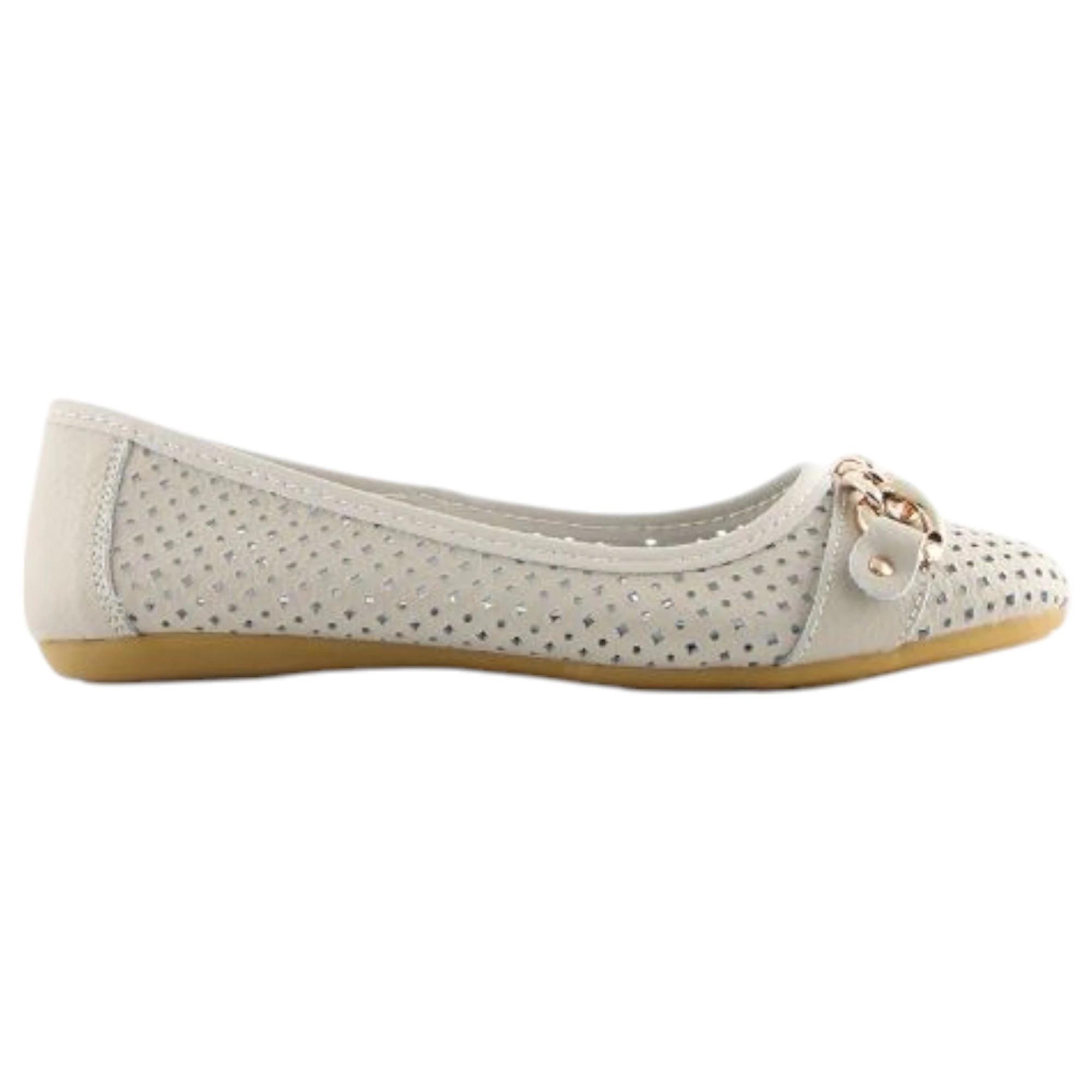 1 Natural Comfort Womens Rain Ballet Slip On Flats ICE, 1 of 4