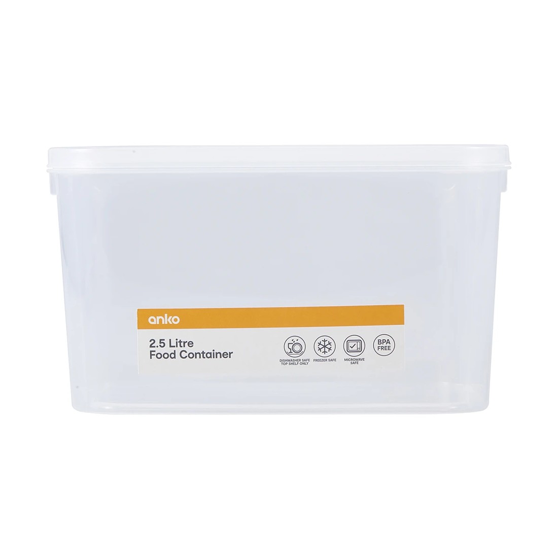 4 2.5L Food Container, 4 of 4