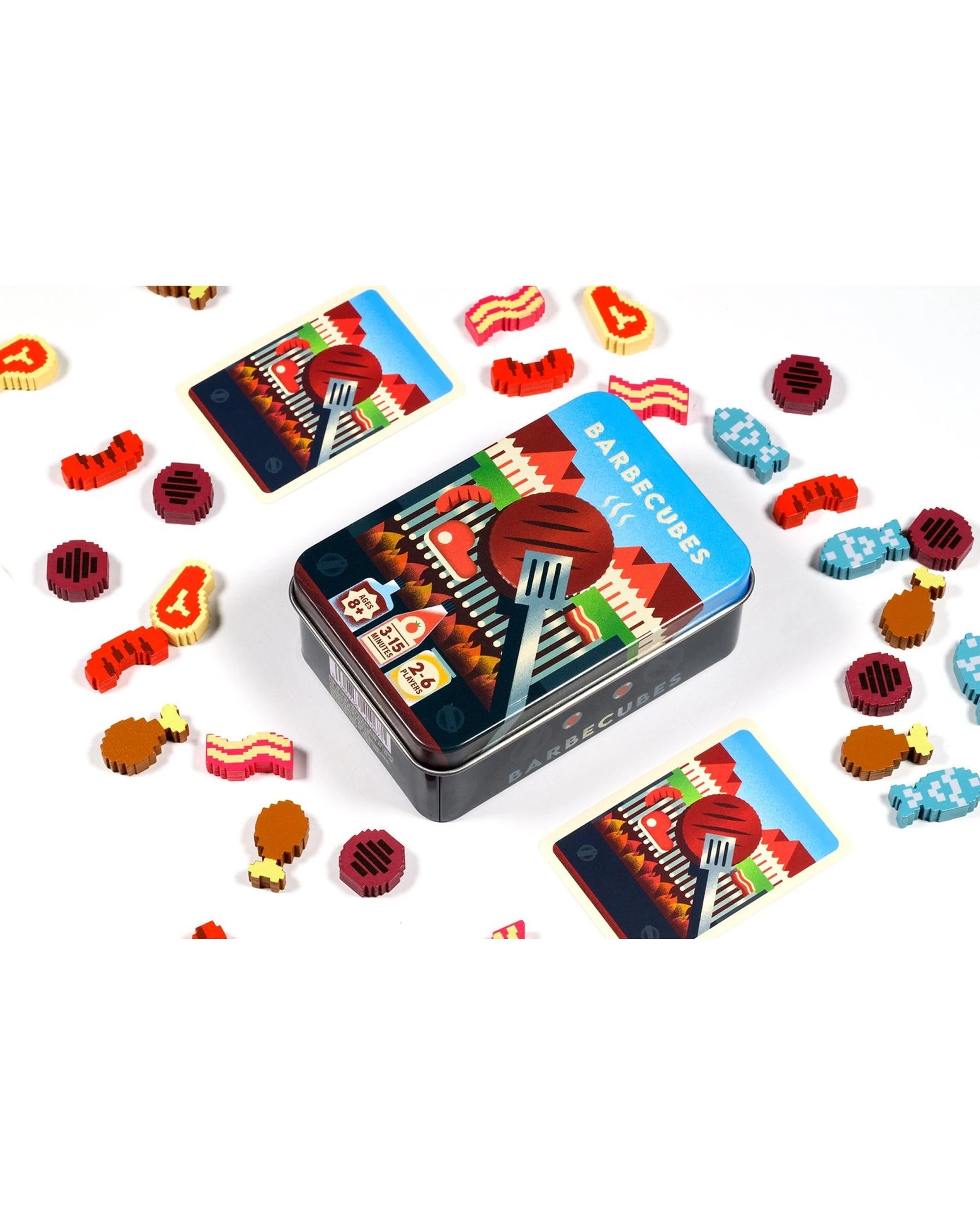 4 Barbecubes Board Game, 4 of 6