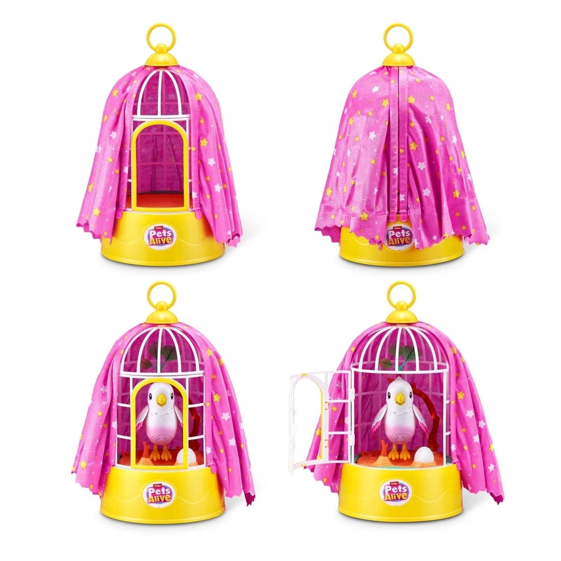 4 7 Piece Zuru Pets Alive Polly the Surprise Magic Bird, 4 of 11