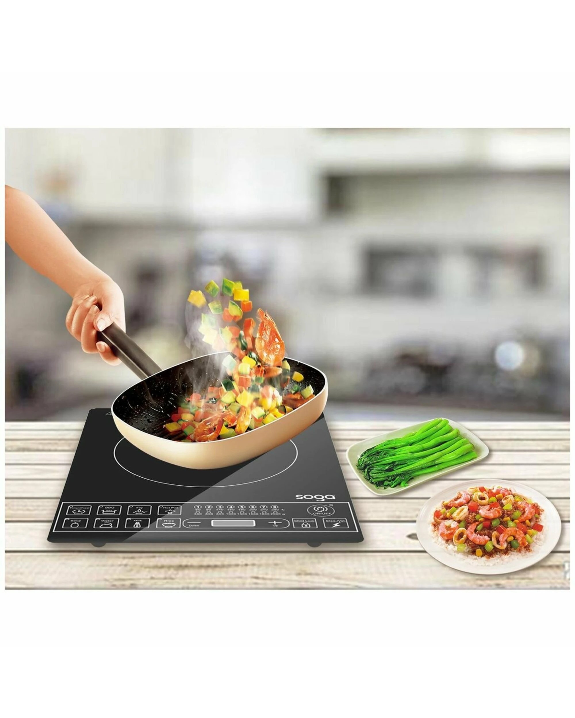 3 SOGA Portable Induction Cooktop, 3 of 5