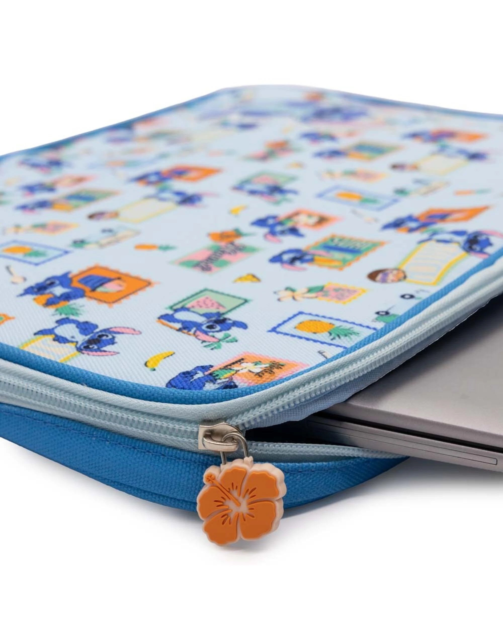 2 Disney - Lilo & Stitch - Stitch Stamps Laptop Bag - Blue, 2 of 4
