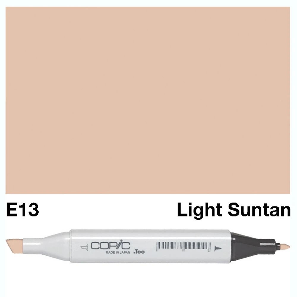 3 Copic Classic Original Dual Nib Marker E13 Light Suntan, 3 of 3
