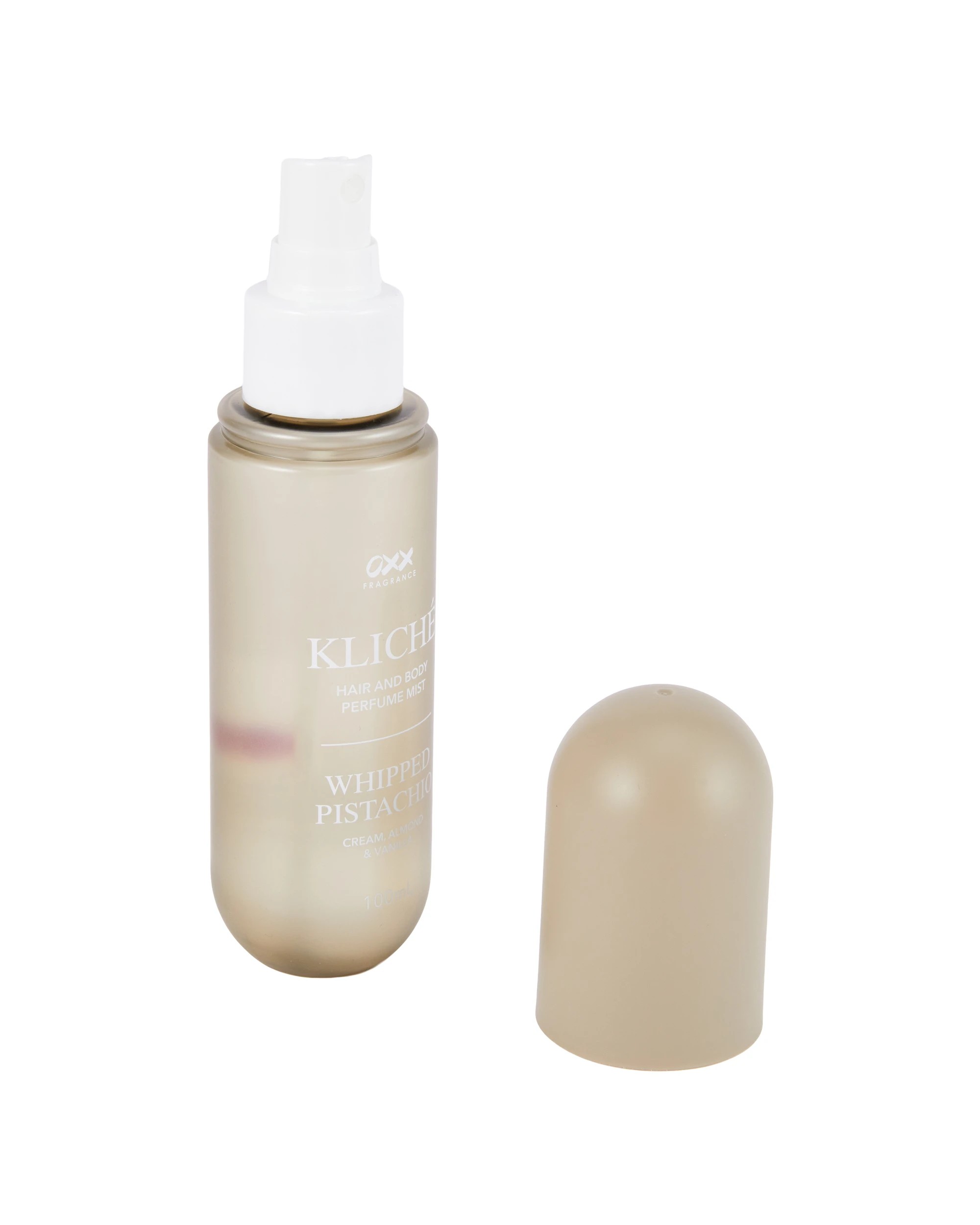 2 OXX Fragrance Kliche Whipped Pistachio Hair and Body Perfume Mist 100ml - Cream, Almond and Vanilla, 2 of 4