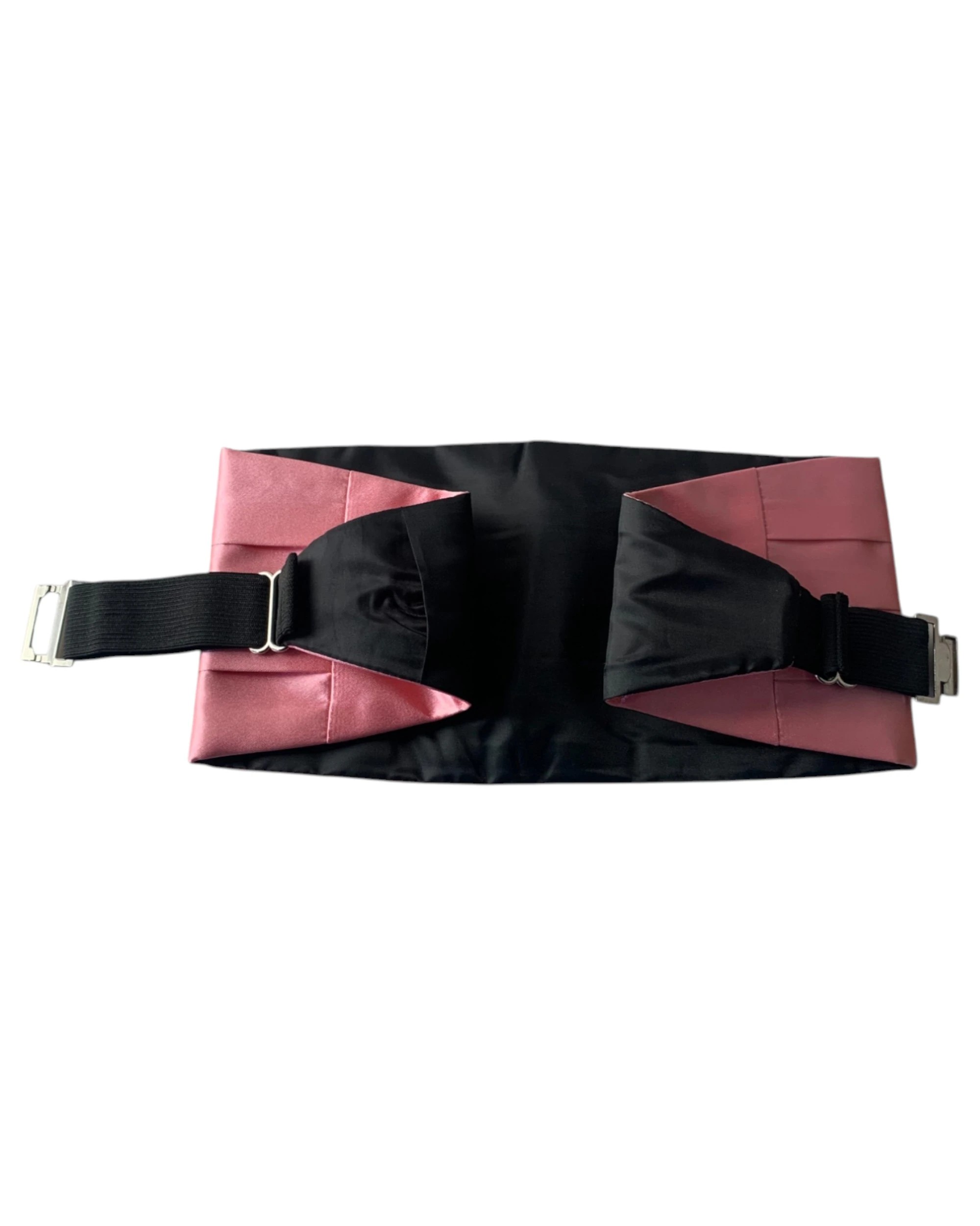 3 Zasel Mens Adjustable Cummerbund - Pink, 3 of 4