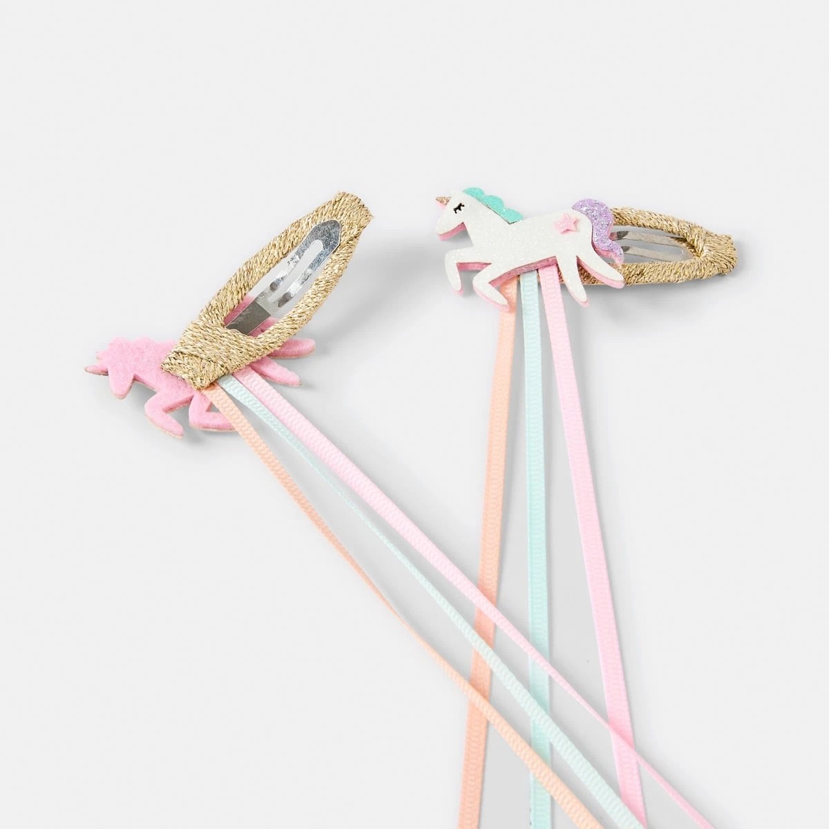 2 2 Pack Unicorn Hair Clips, 2 of 3