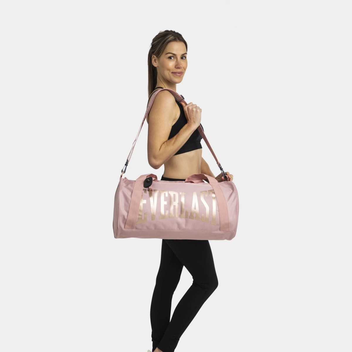 7 Everlast Brooklyn Barrel Bag - Pink, 7 of 7