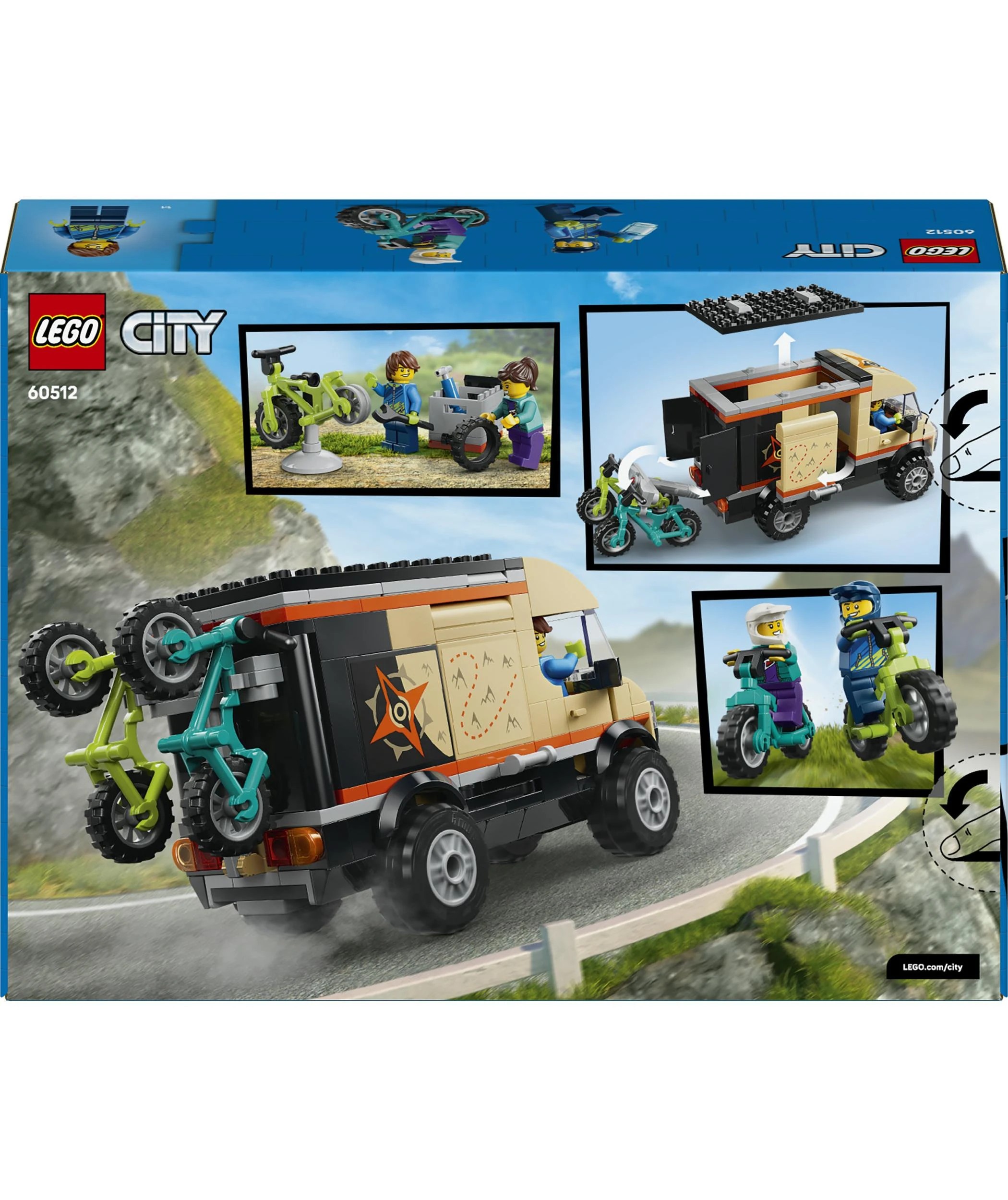 9 LEGO City Mountain Bike Adventure Van 60512, 9 of 9