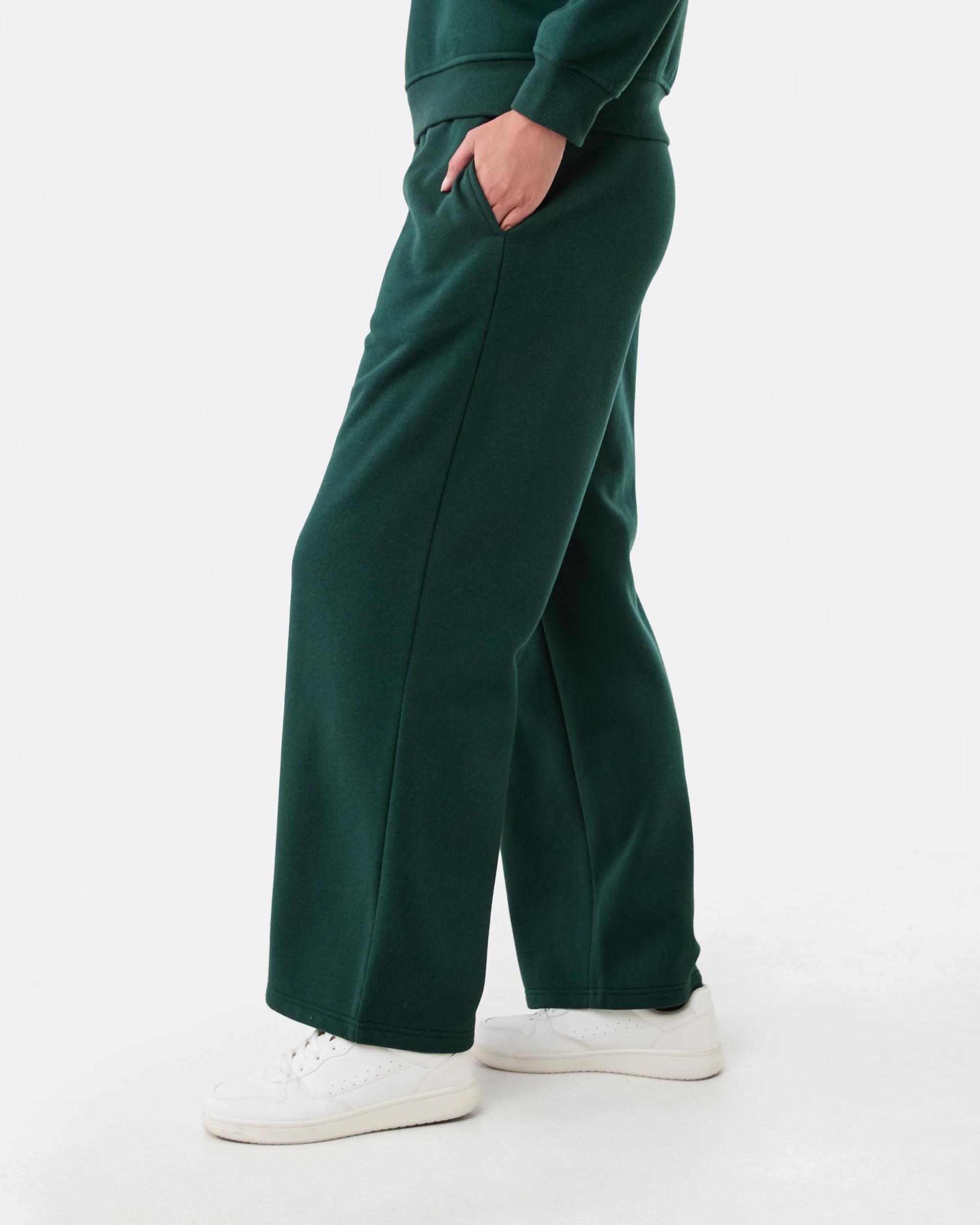2 Wide Leg Trackpants Grn Leaf, 2 of 6
