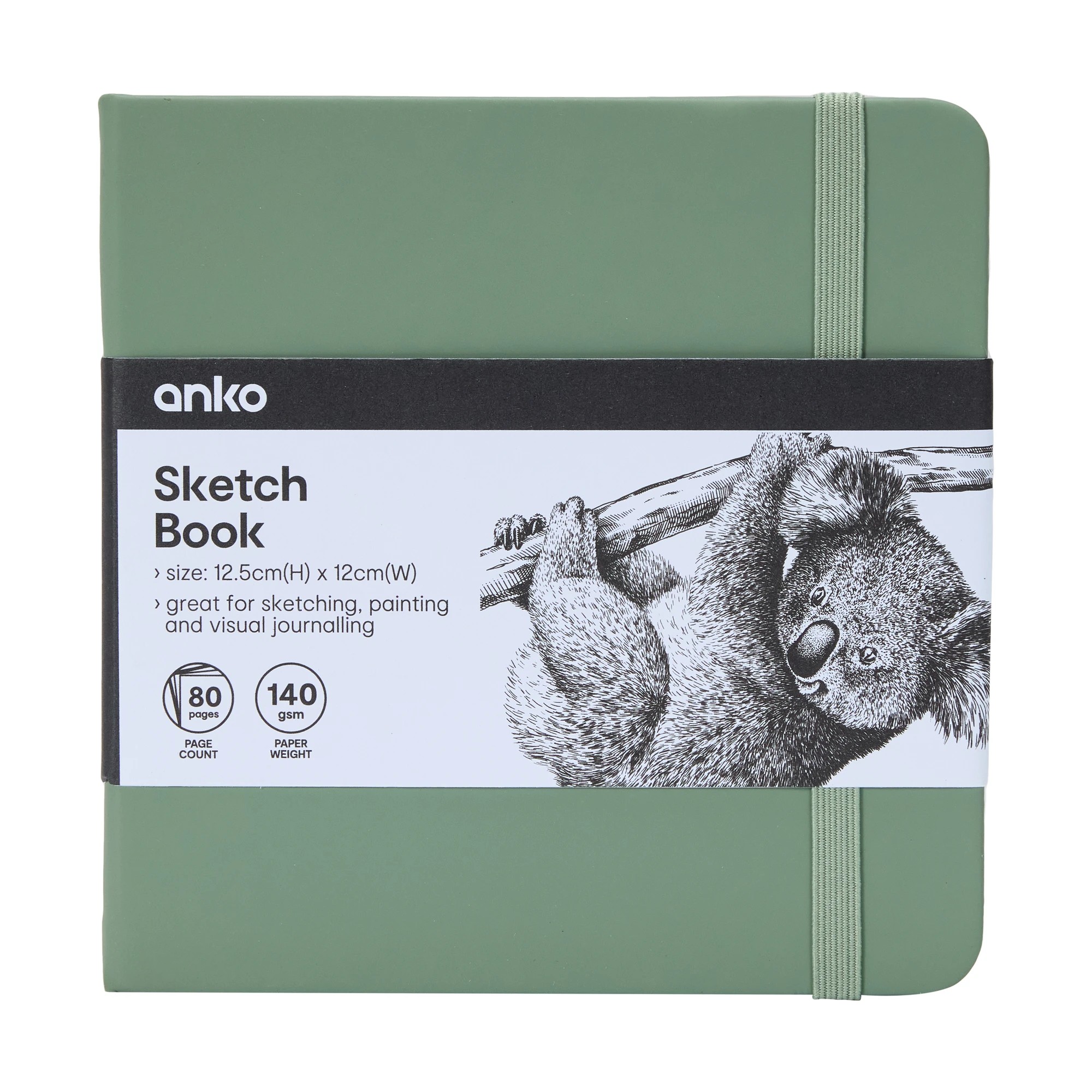 1 Sketch Book - Green, 1 of 5