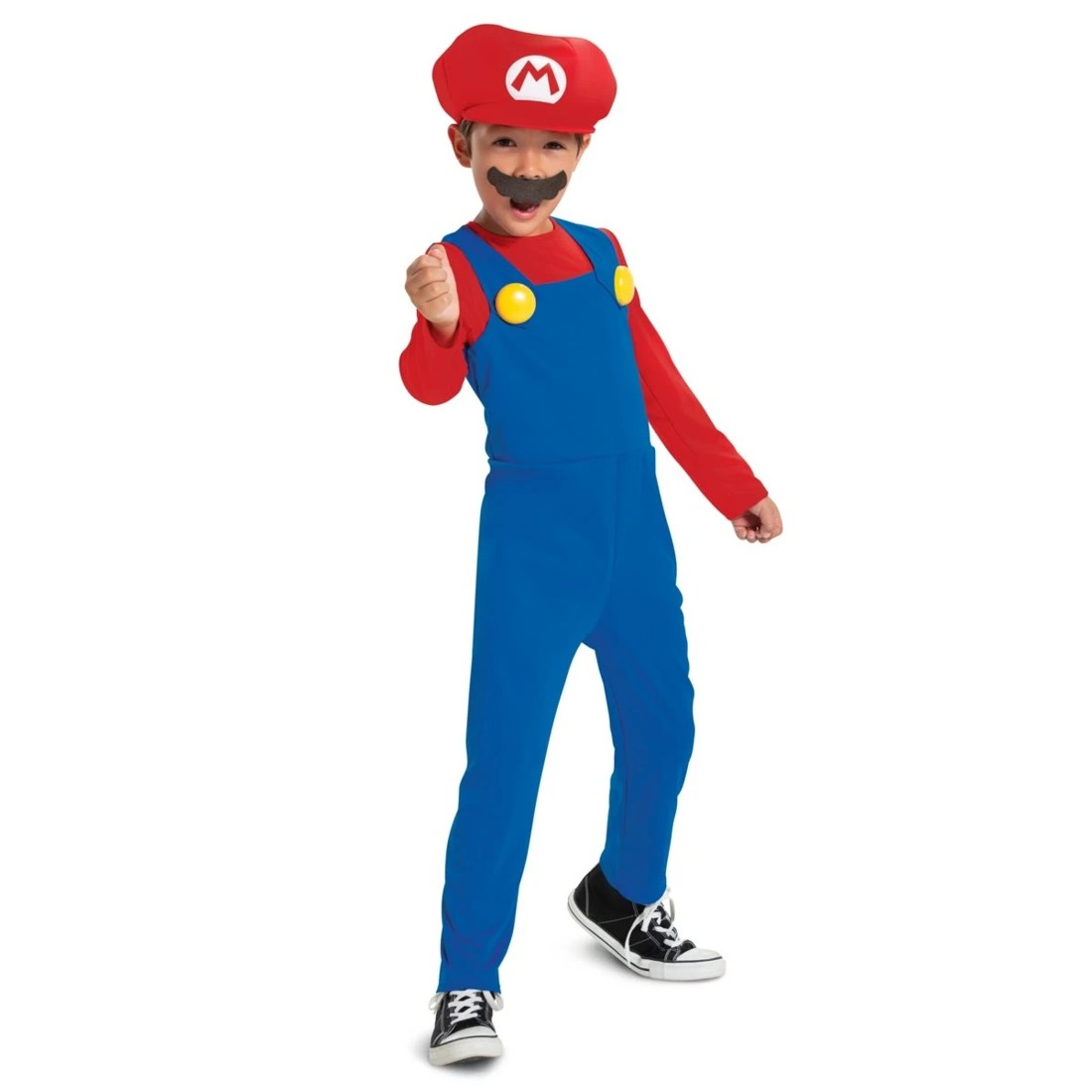 1 Super Mario Costume - Ages 7-8, 1 of 3