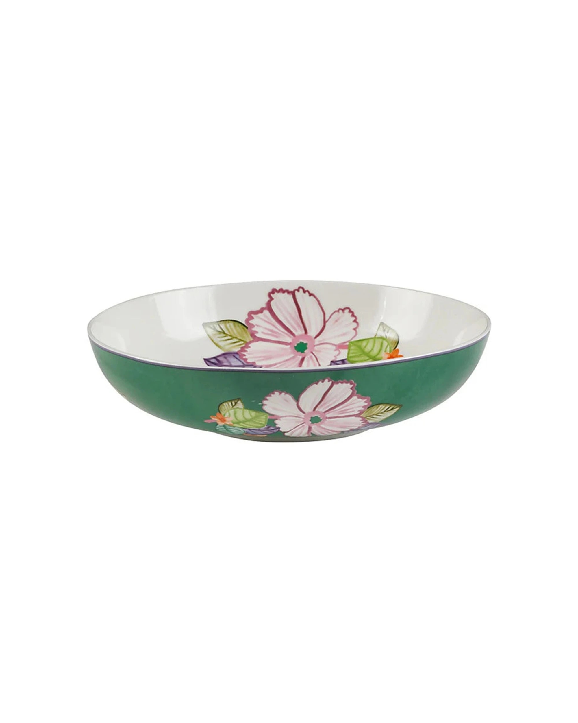 1 Maxwell And Williams Poppy Love Coupe Porcelain Bowl 19x5cm Dishwasher Safe - Multi, 1 of 2