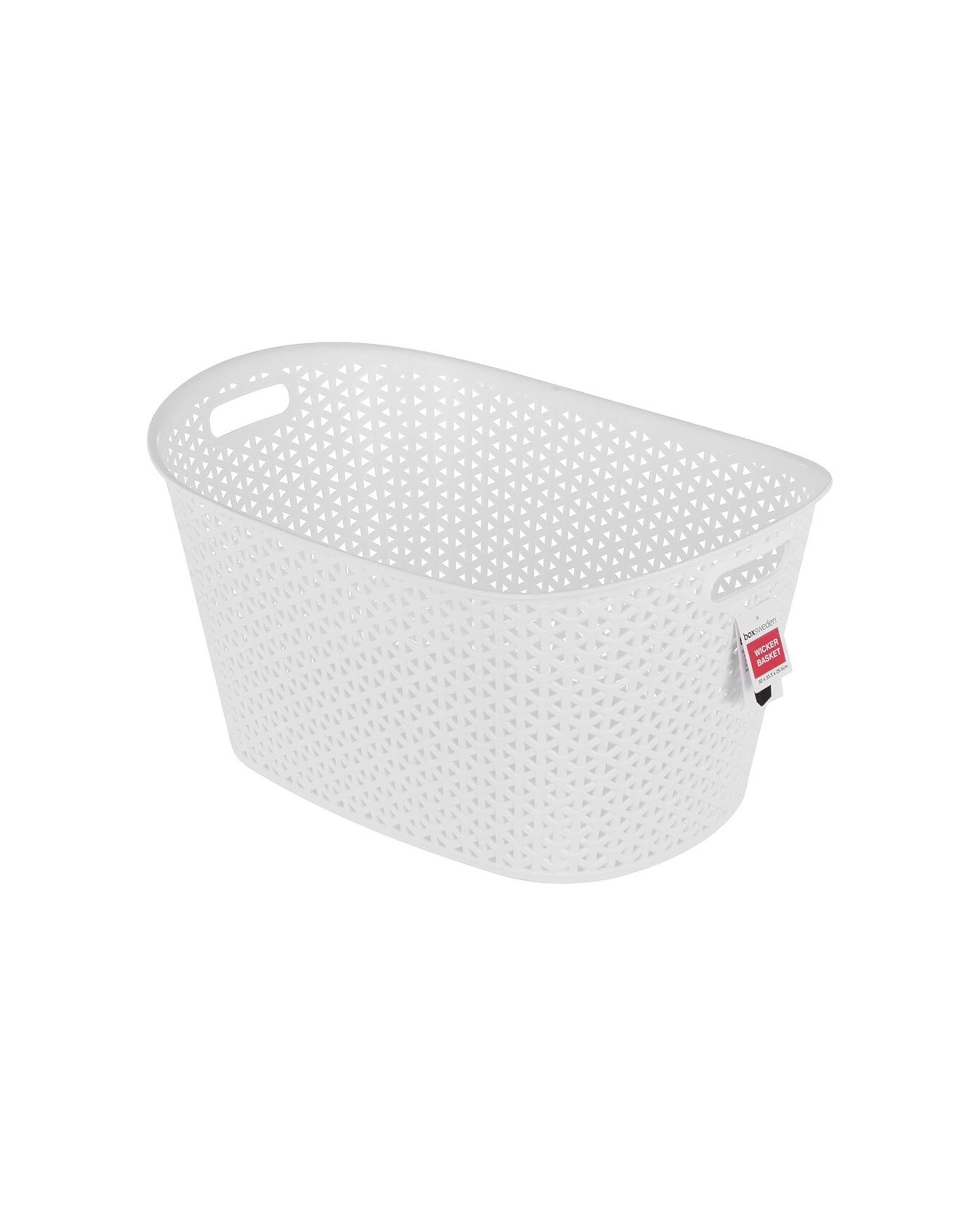 4 Boxsweden 50x33.5cm Wicker Multipurpose Basket - Assorted, 4 of 4