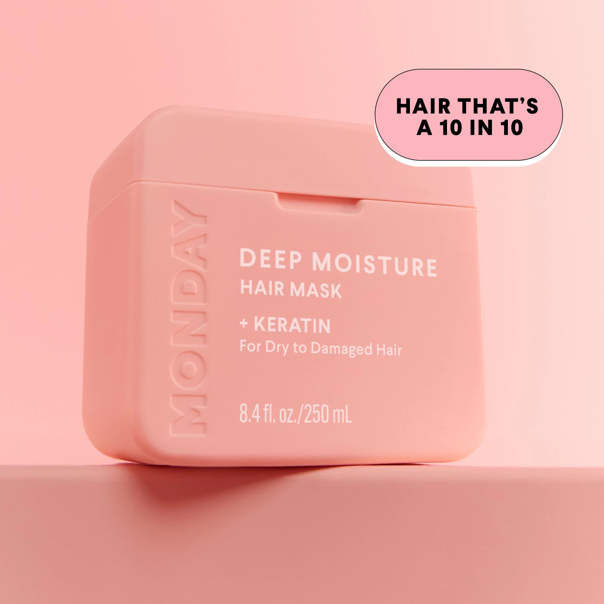 4 Monday Haircare Deep Moisture Hair Mask 250ml - Keratin, 4 of 10