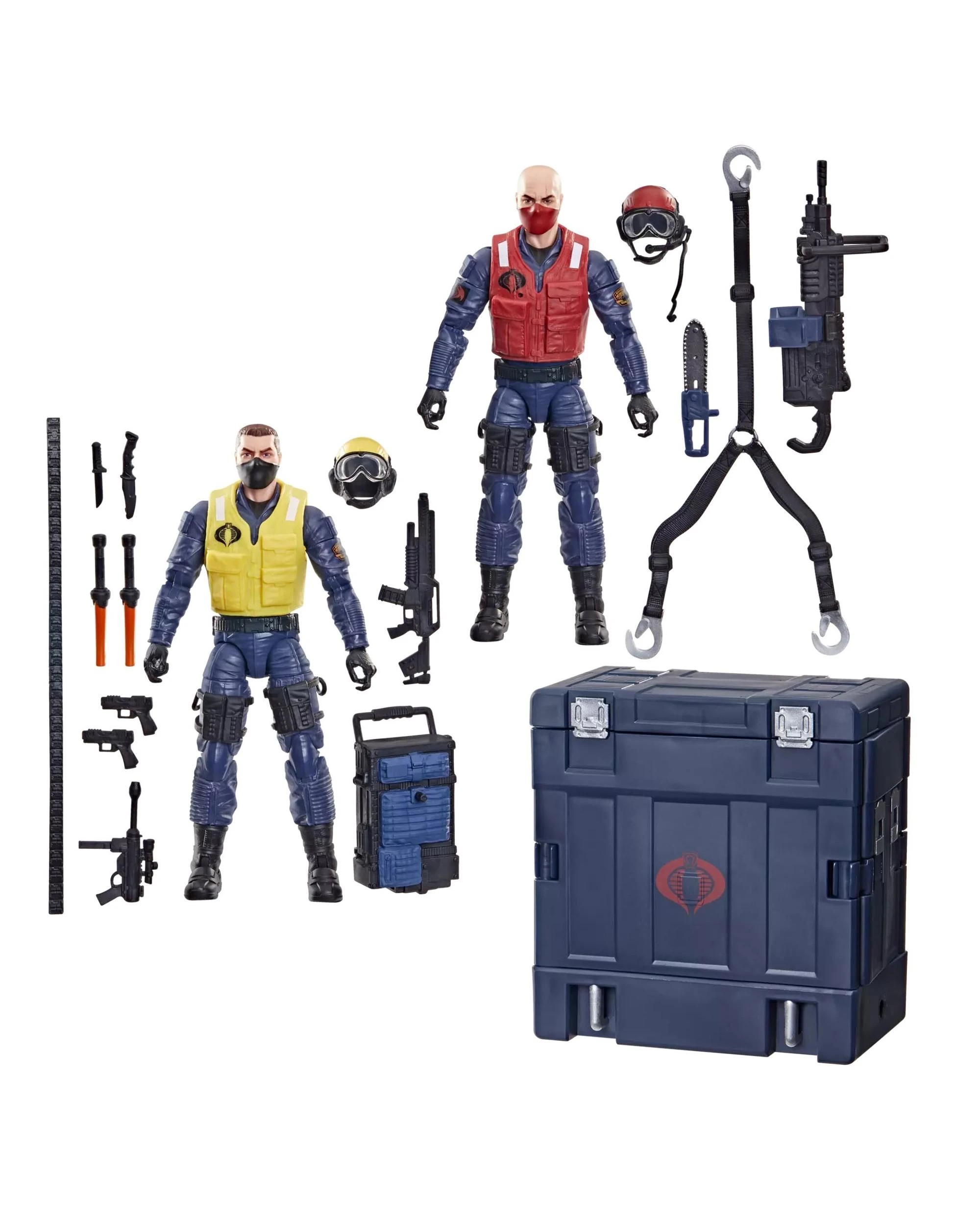 2 G.I. Joe Classified Series #195, Cobra Ramp Rats, Cobra Rattler Ground Crew, 2 of 4