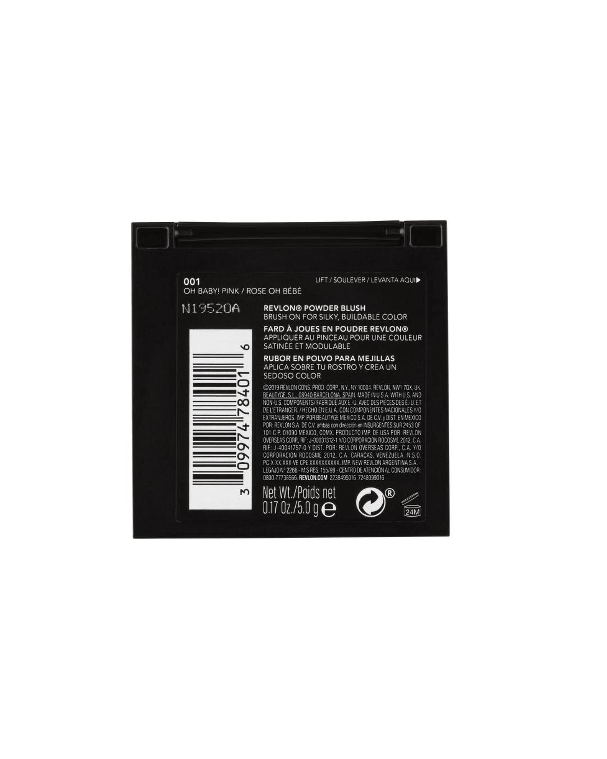 2 2 x Revlon Powder Blush 5g - 001 Oh Baby Pink, 2 of 2