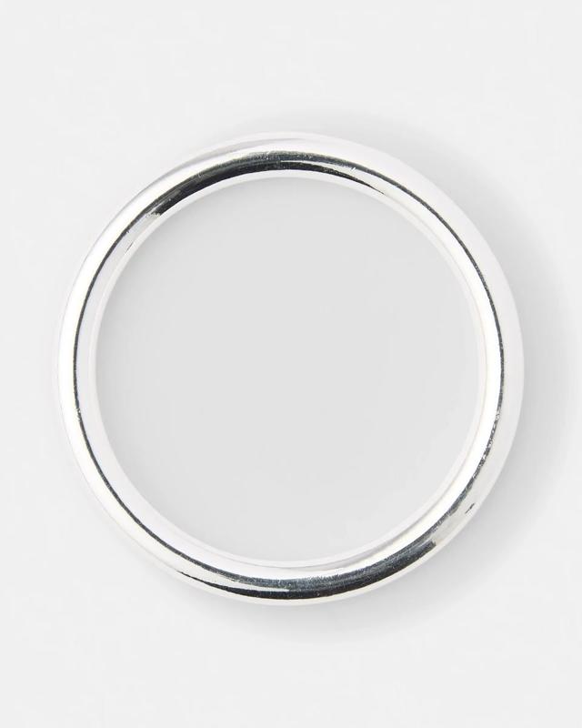 Smooth Bangle - Silver 