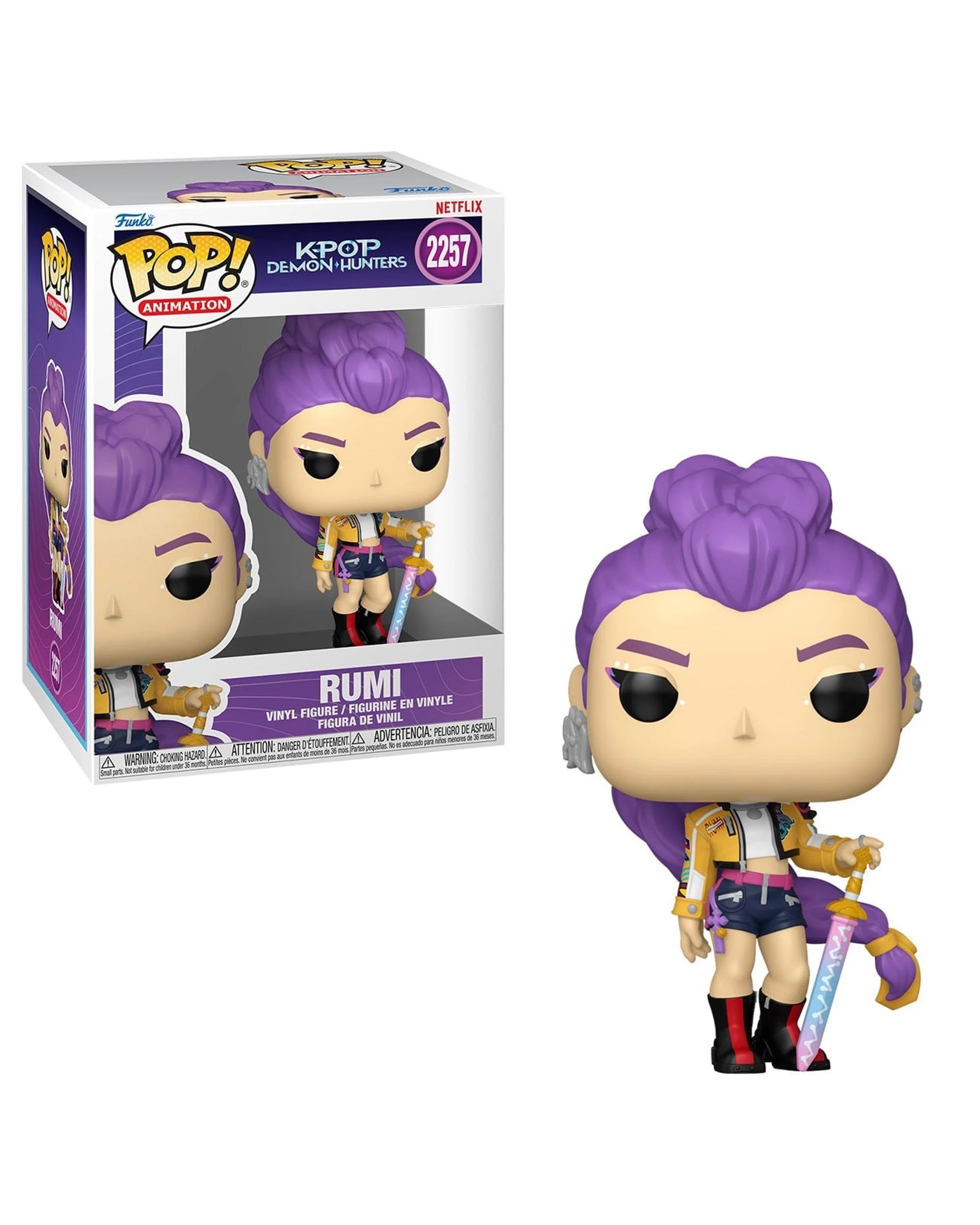 1 K-POP Demon Hunters: Rumi Funko POP! Vinyl, 1 of 3