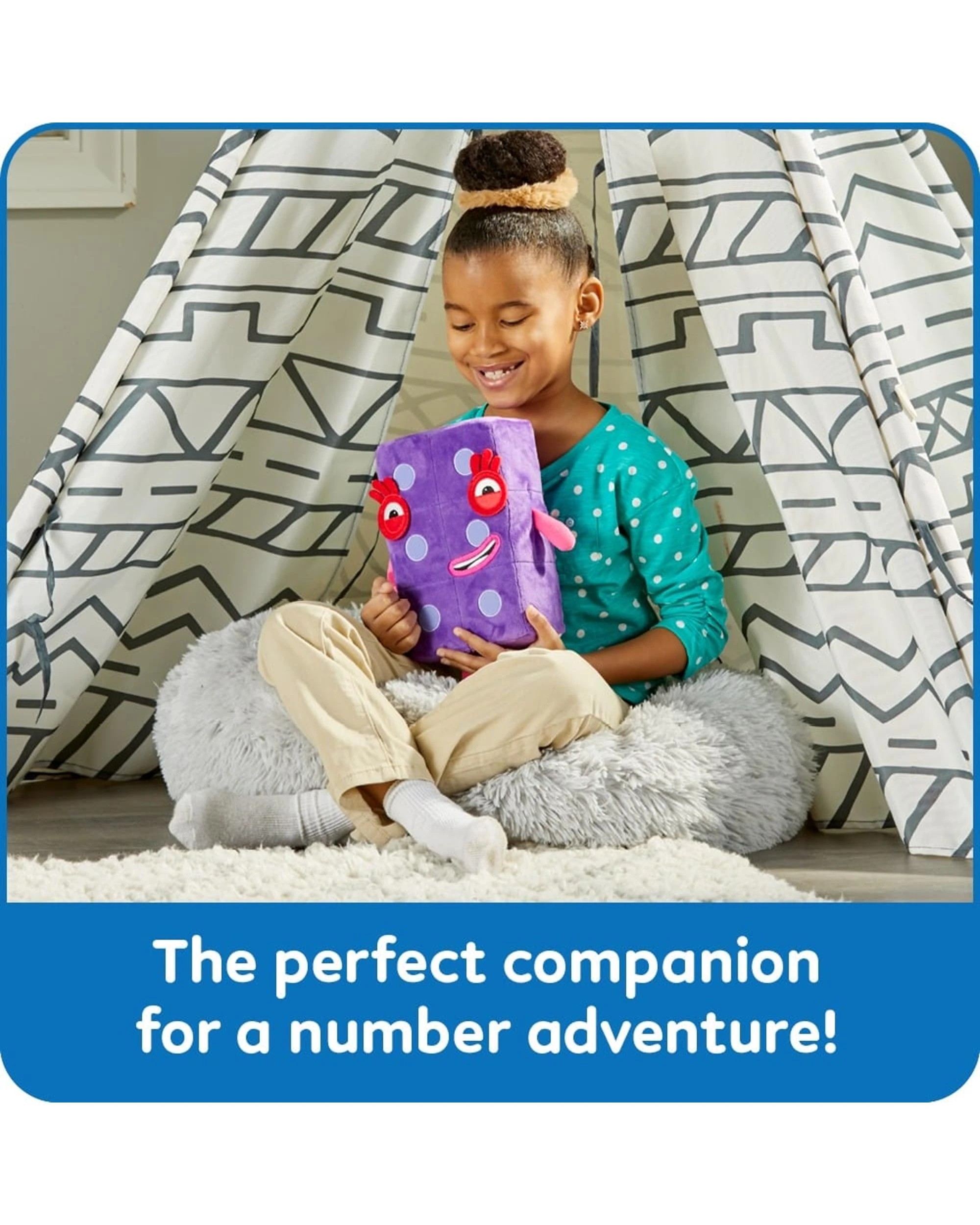 4 Numberblocks Six Playful Pal Plush, 4 of 6