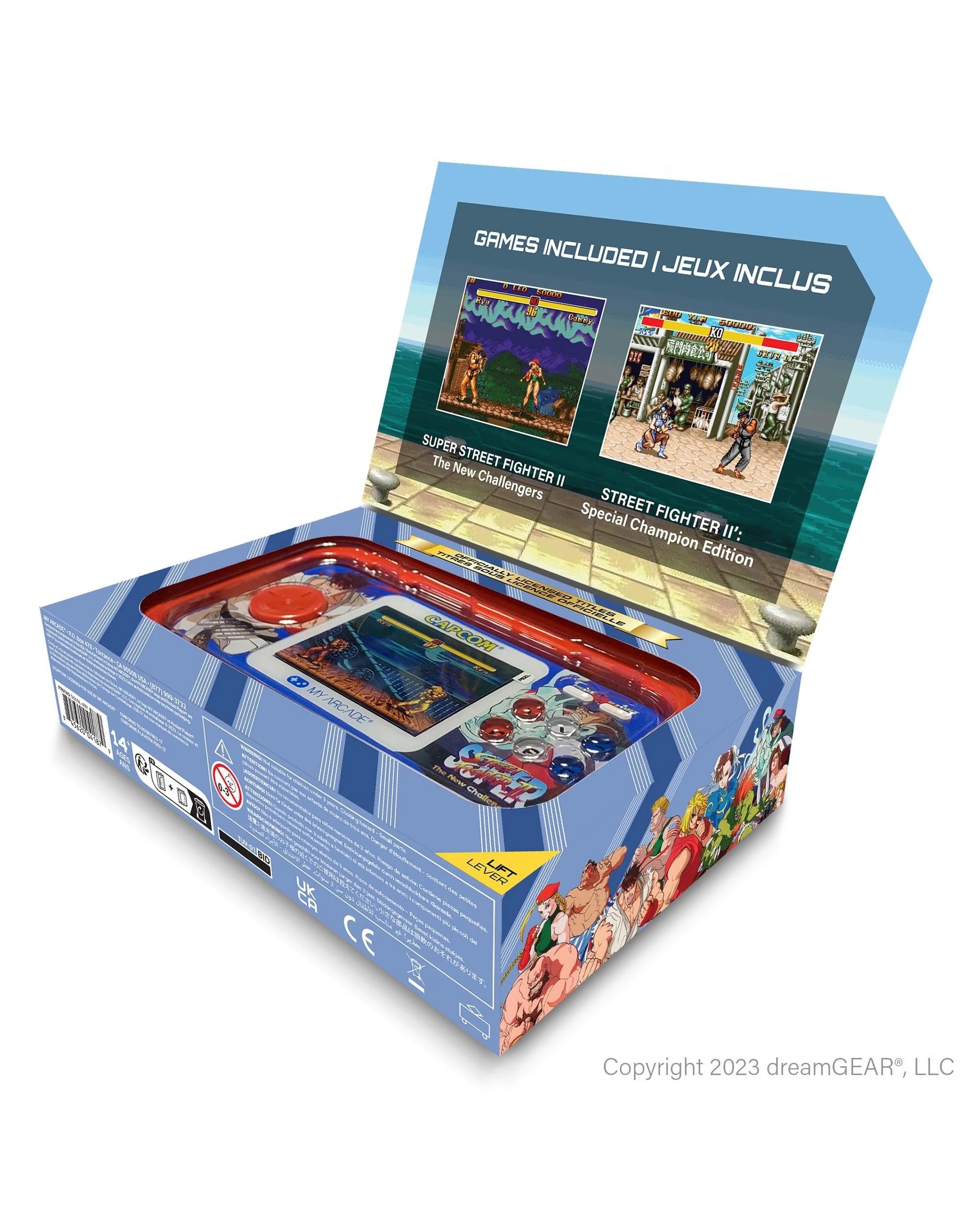 5 My Arcade Super Street Fighter II Pocket Player Pro, 5 of 10