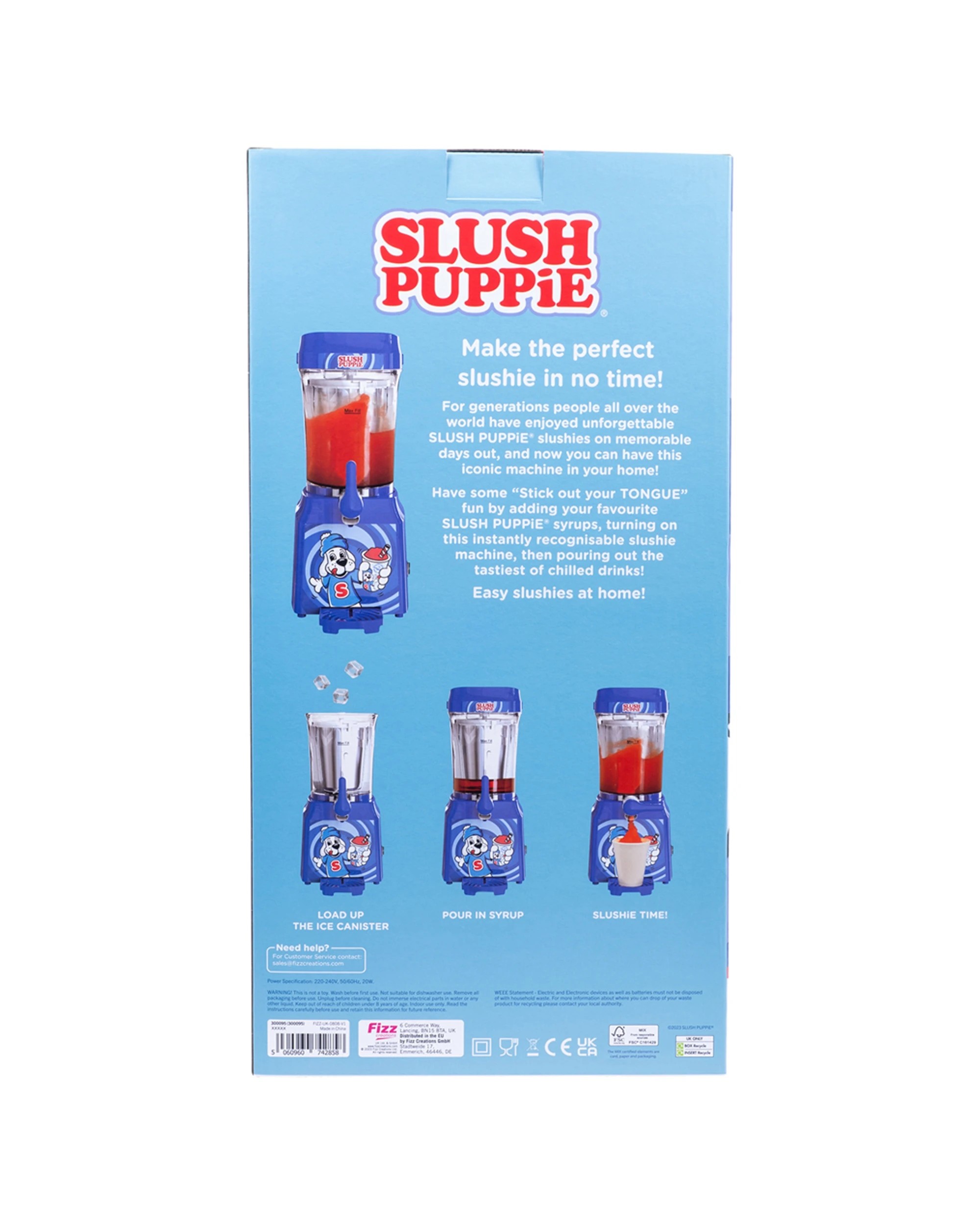 5 Slush Puppie Slushie Machine Frozen Juice/shake Iced Cold Drink Maker
 - Blue, 5 of 8