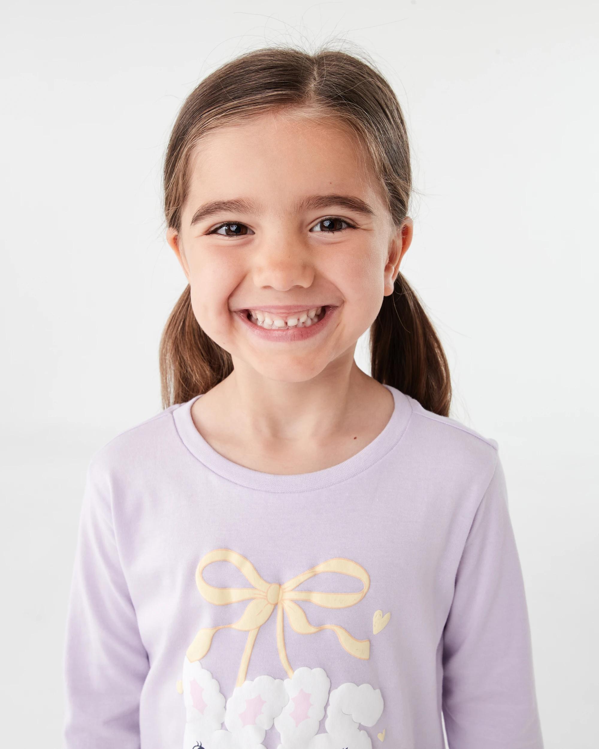 5 Print T-shirt Pur Bunny, 5 of 7