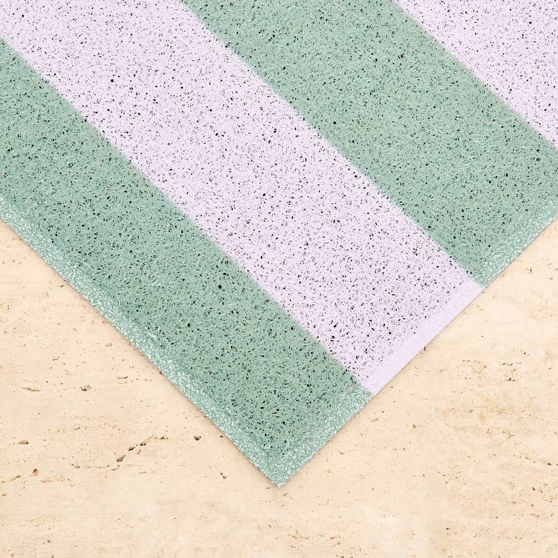 2 Dirt Grip Door Mat - Green and Lilac - 80cm x 50cm, 2 of 5