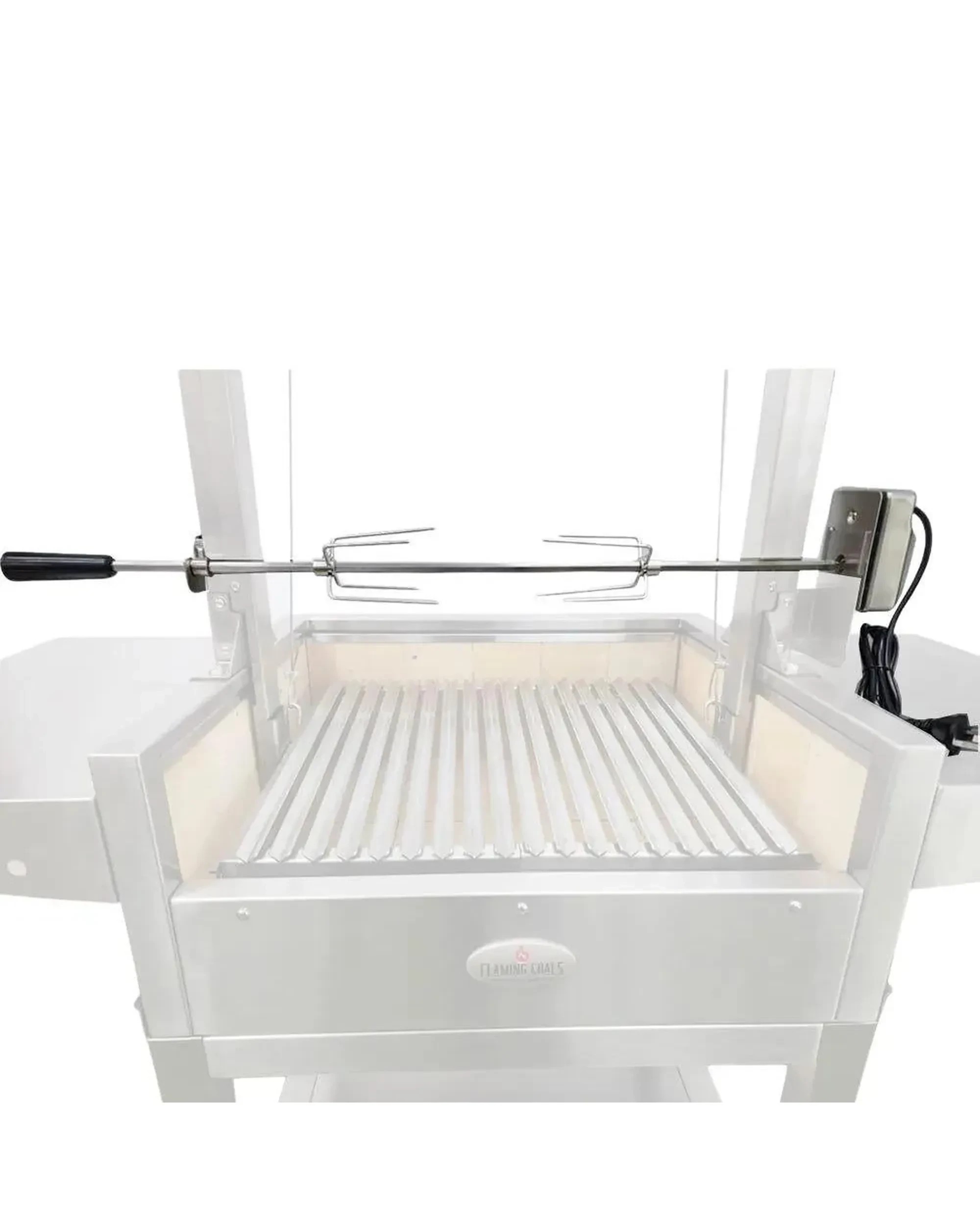 1 Flaming Coals Rotisserie Kit - Suits Parrilla BBQ PAR610CP & PAR610SR, 1 of 7