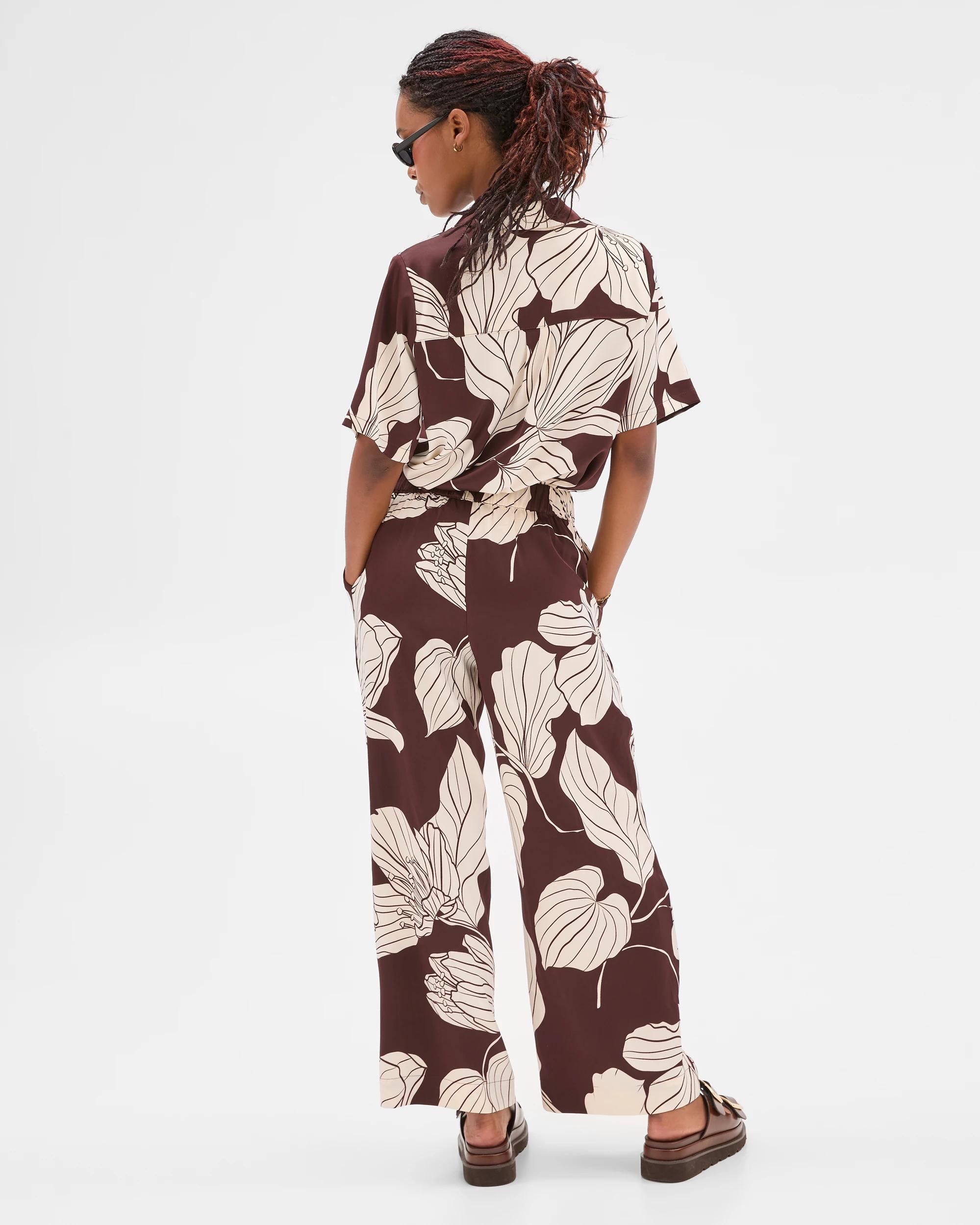 5 Target Petites Satin Pants FLORAL PRINT, 5 of 6