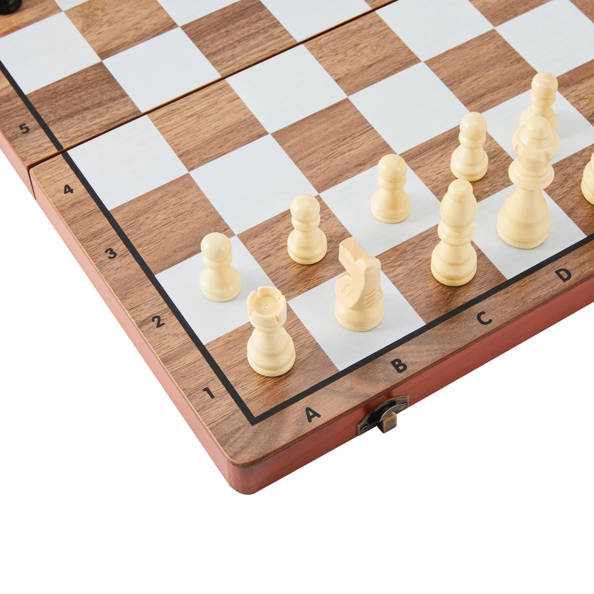 4 Chess Checkers Backgammon Games, 4 of 6