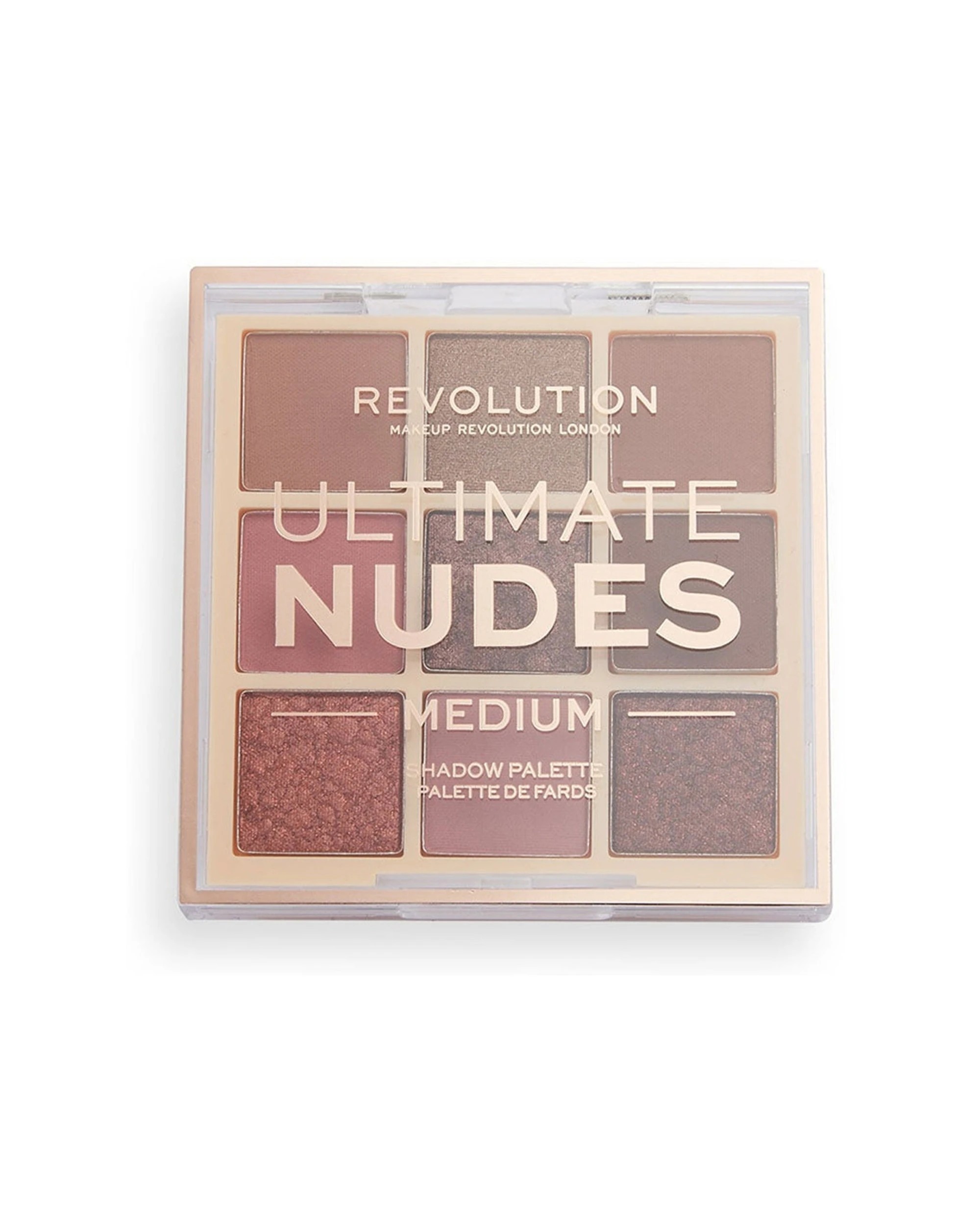 1 Revolution Beauty Ultimate Nudes Eye Shadow Palette Medium Soft Glam, 1 of 1