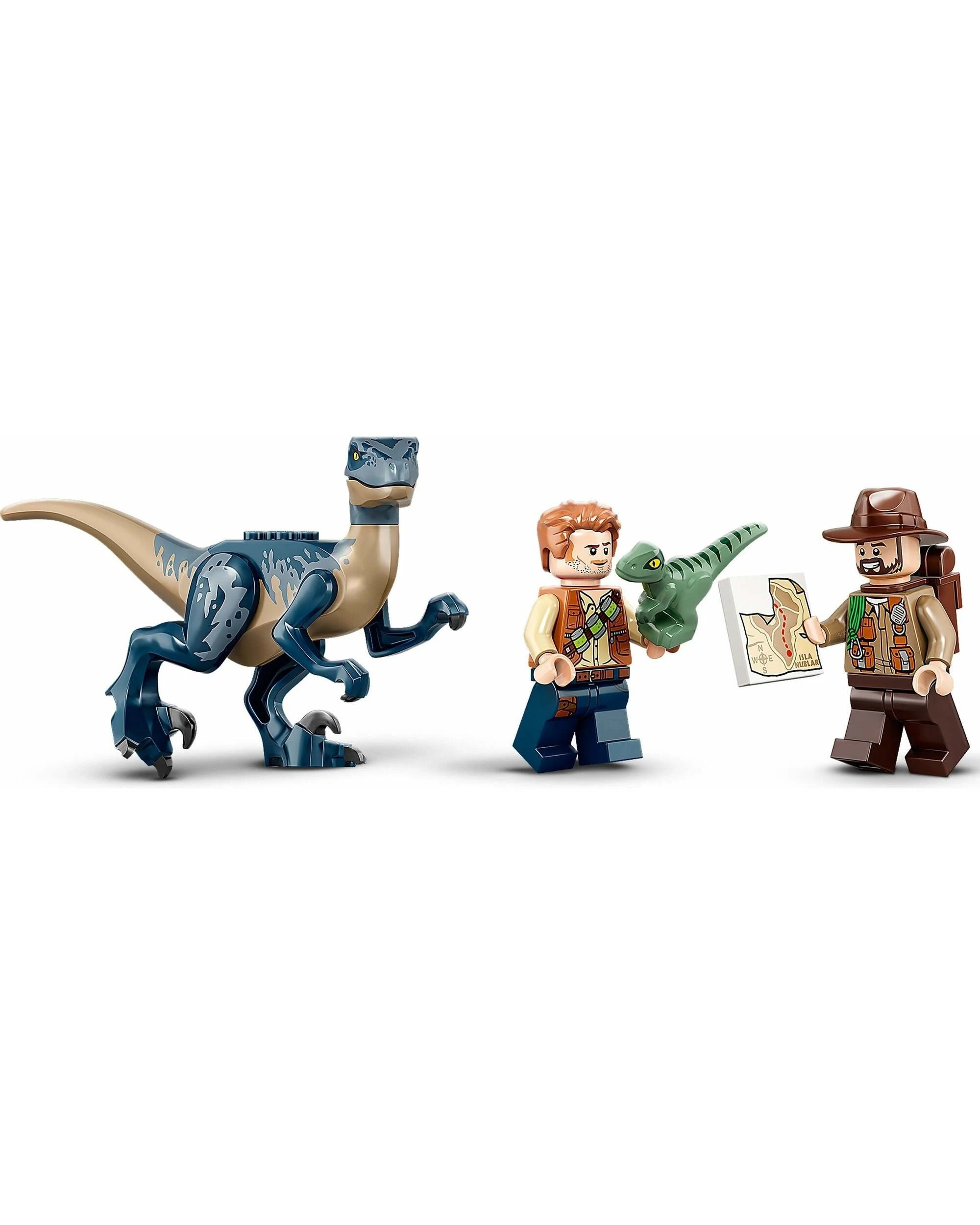2 LEGO Jurassic World 75942 4+ Velociraptor: Biplane Rescue Mission Dino Toys, 2 of 5