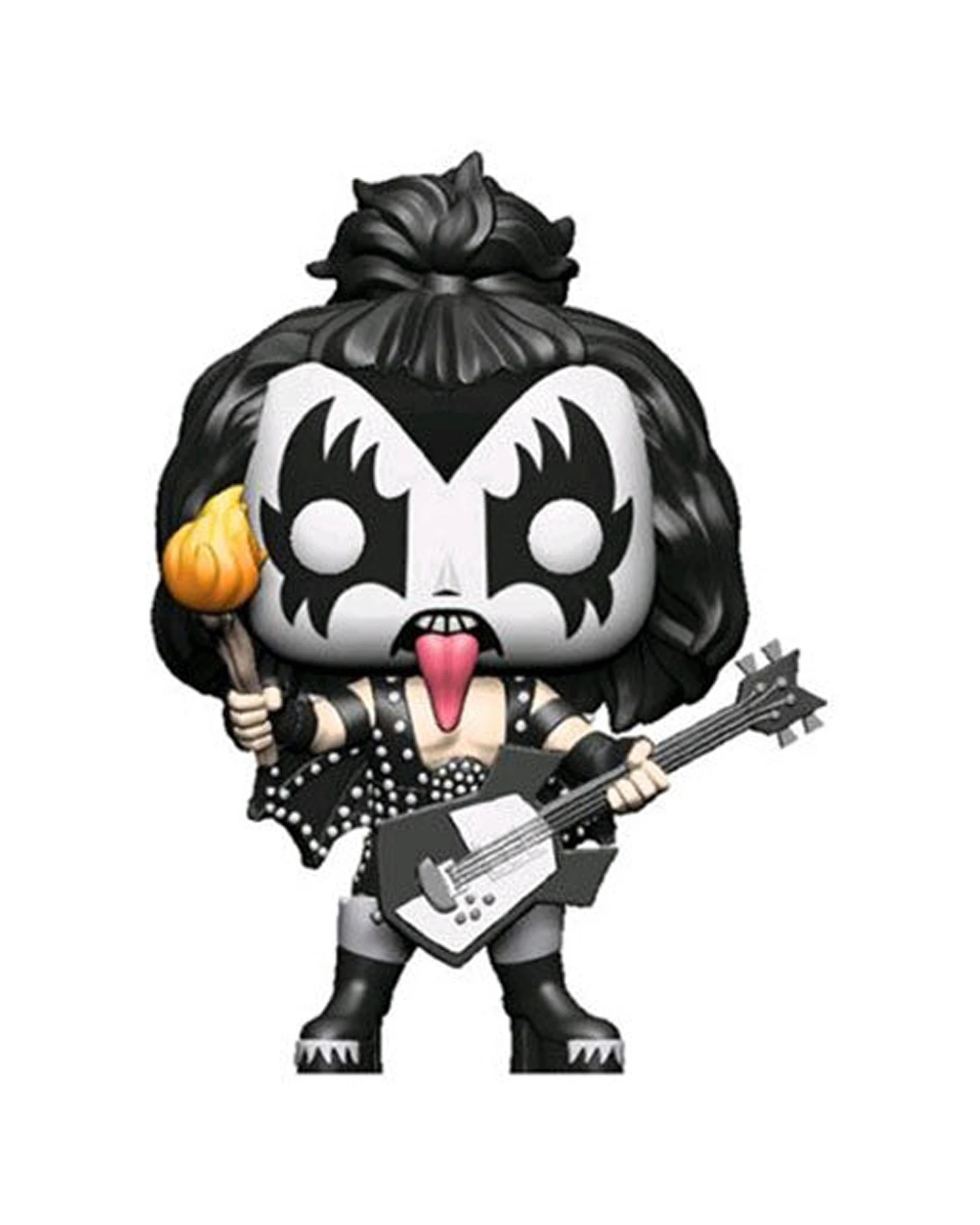 3 Pop Rocks KISS The Demon Figurine Vinyl Action Figure 10cm Collectible - Black, 3 of 3