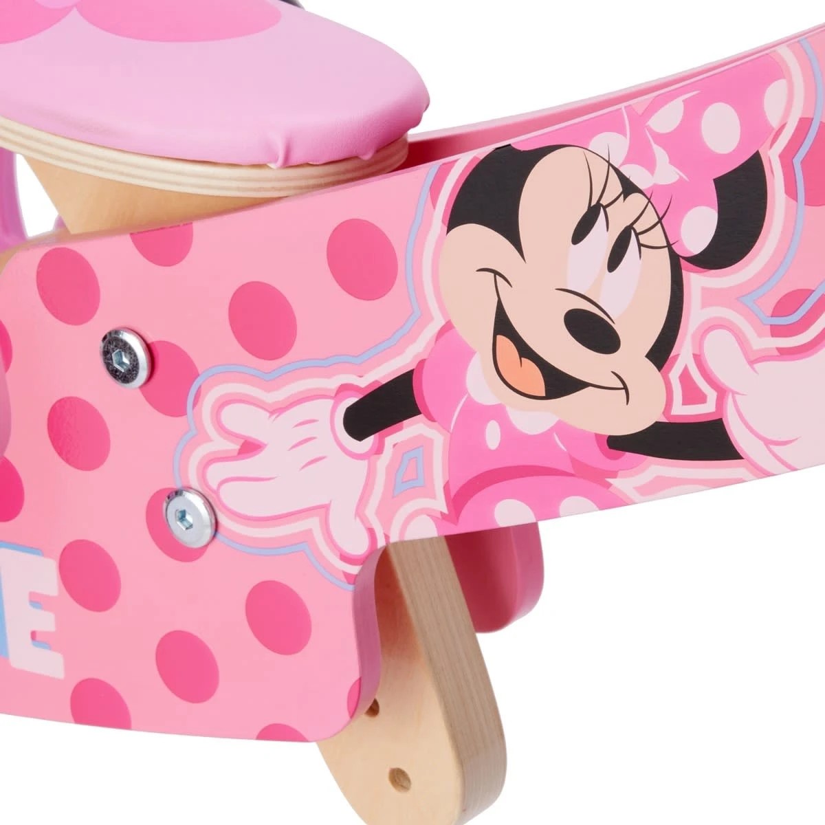 6 2-in-1 Minnie Wooden Balance Bike, 6 of 9