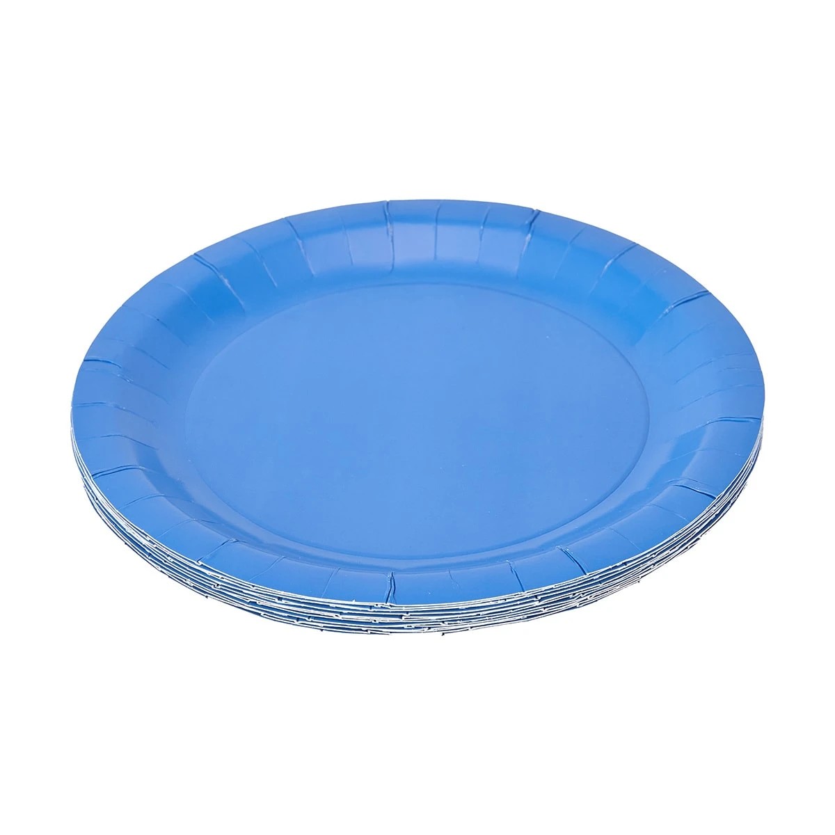 1 16 Pack Blue Paper Plates, 1 of 7
