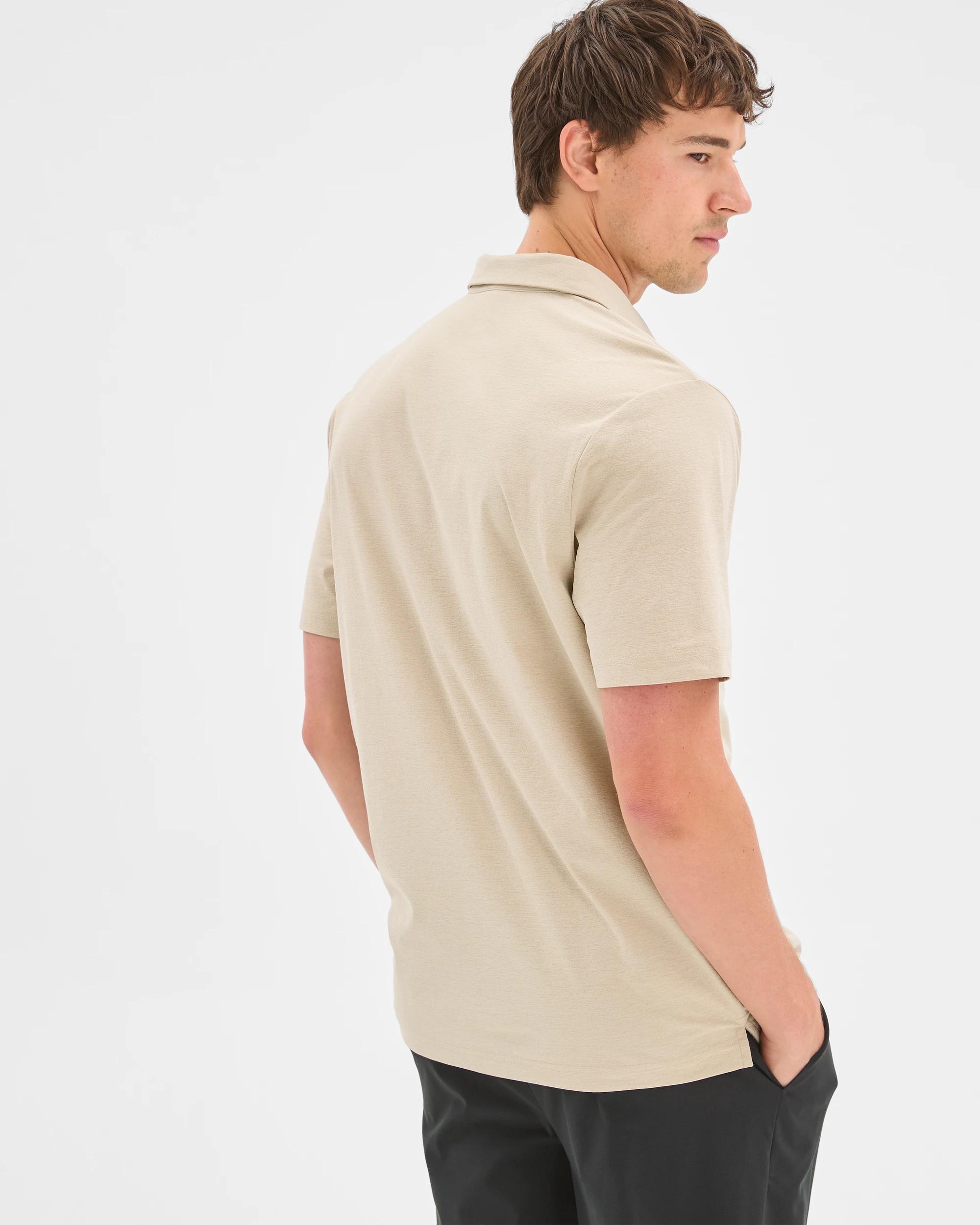6 Target Active Lifestyle Stretch Polo Top AGATE GREY, 6 of 6