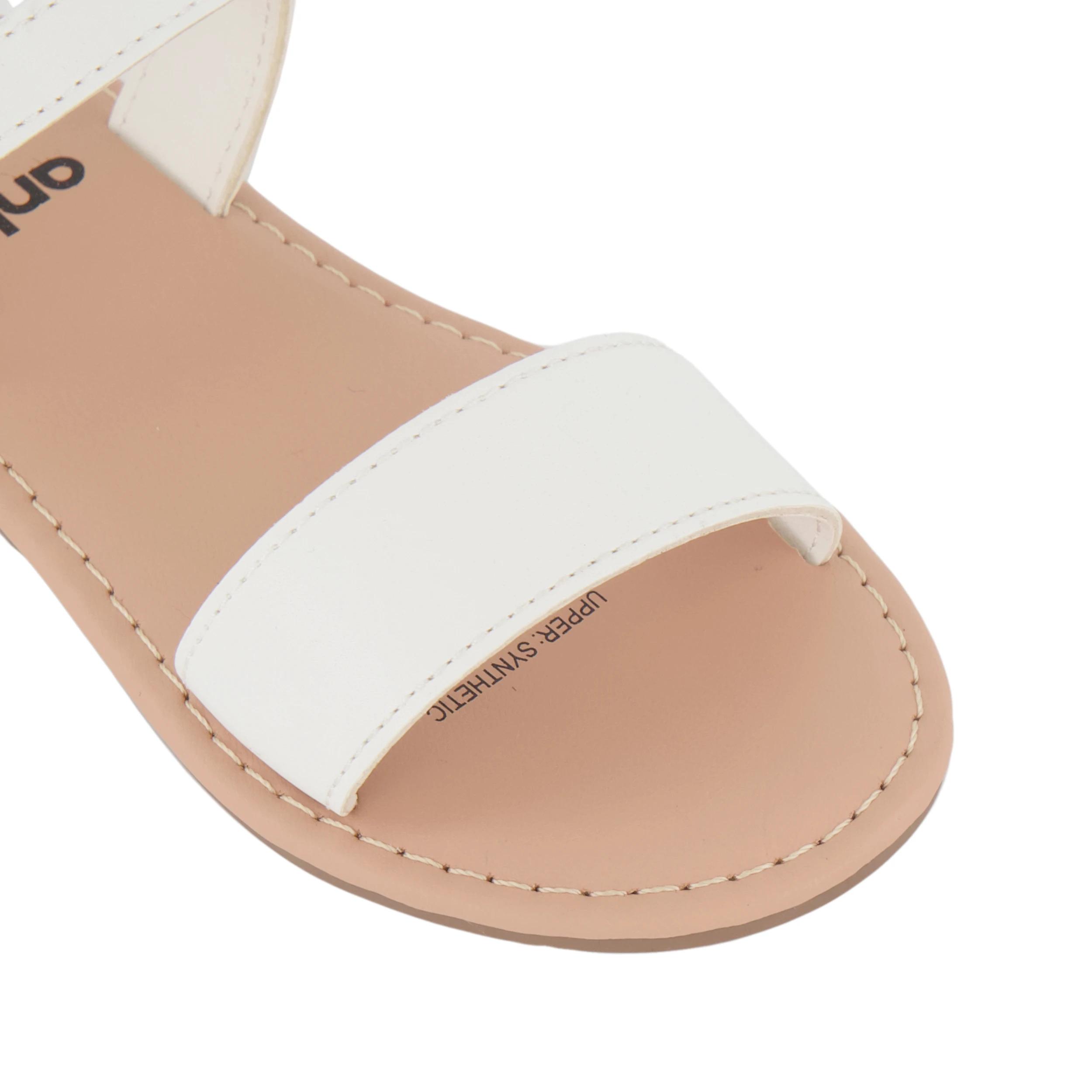 4 Junior Sandals WHITE, 4 of 4