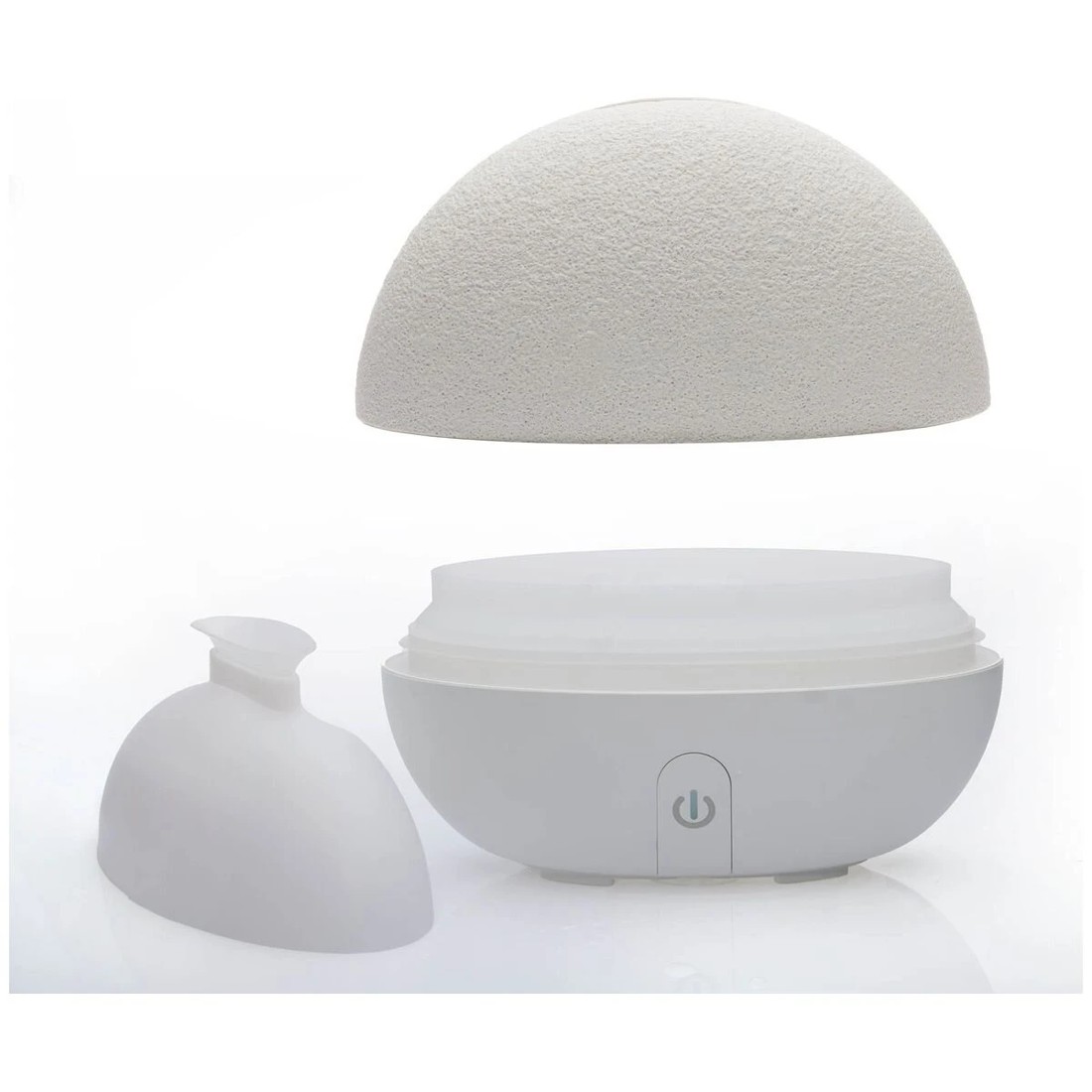 2 Homedics Ellia Stone Aroma Diffuser Ceramic - Taupe, 2 of 5