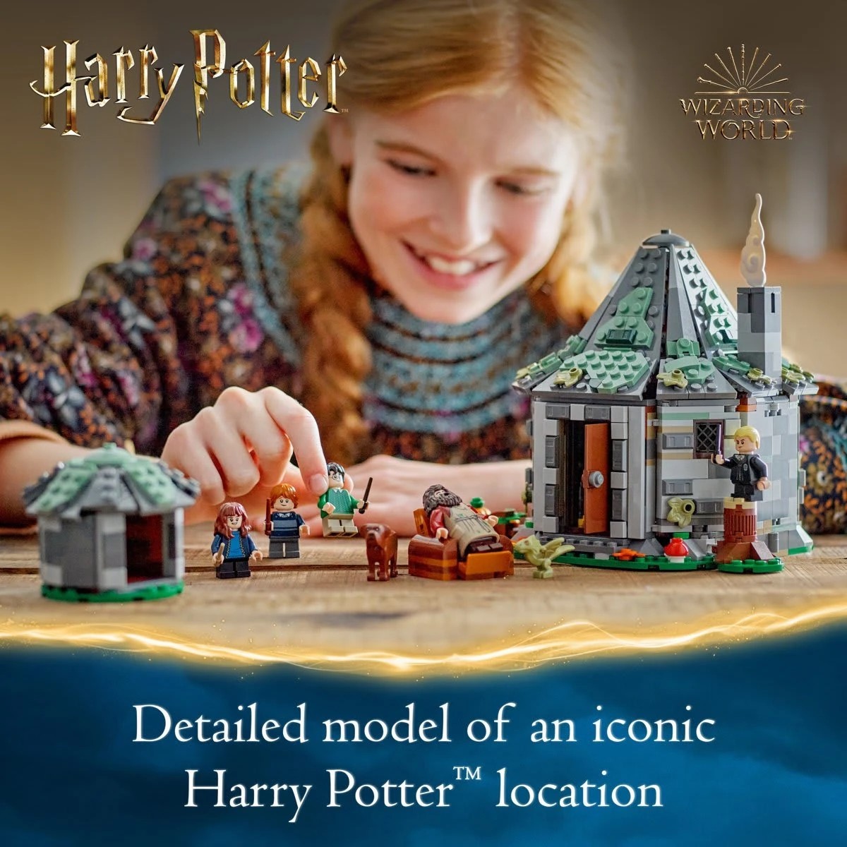 7 LEGO Harry Potter Hagrid's Hut: An Unexpected Visit 76428, 7 of 11