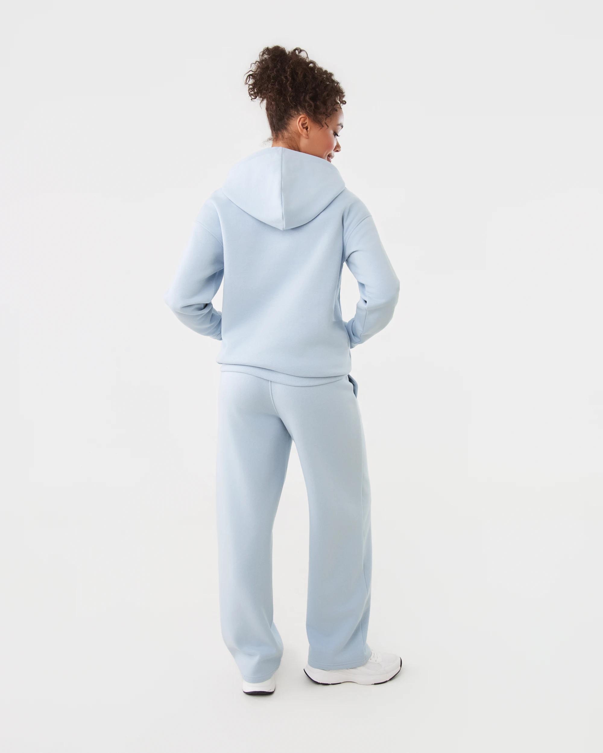 4 Active Womens Essential Oversized Hoodie Seashell, 4 of 7