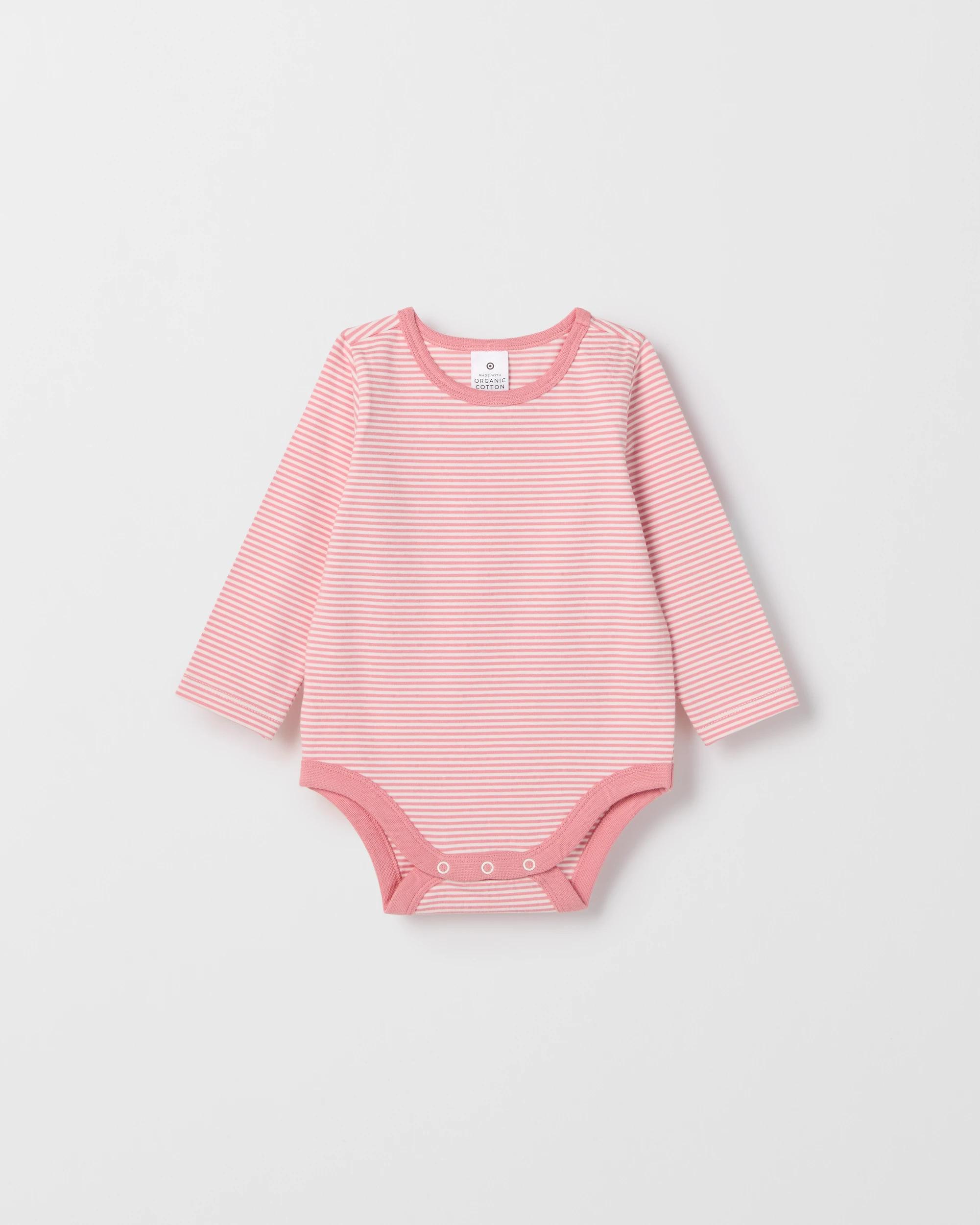 4 Target Baby Baby Organic Cotton 5 Pack Print Bodysuit BOW BEAR PASTEL, 4 of 7