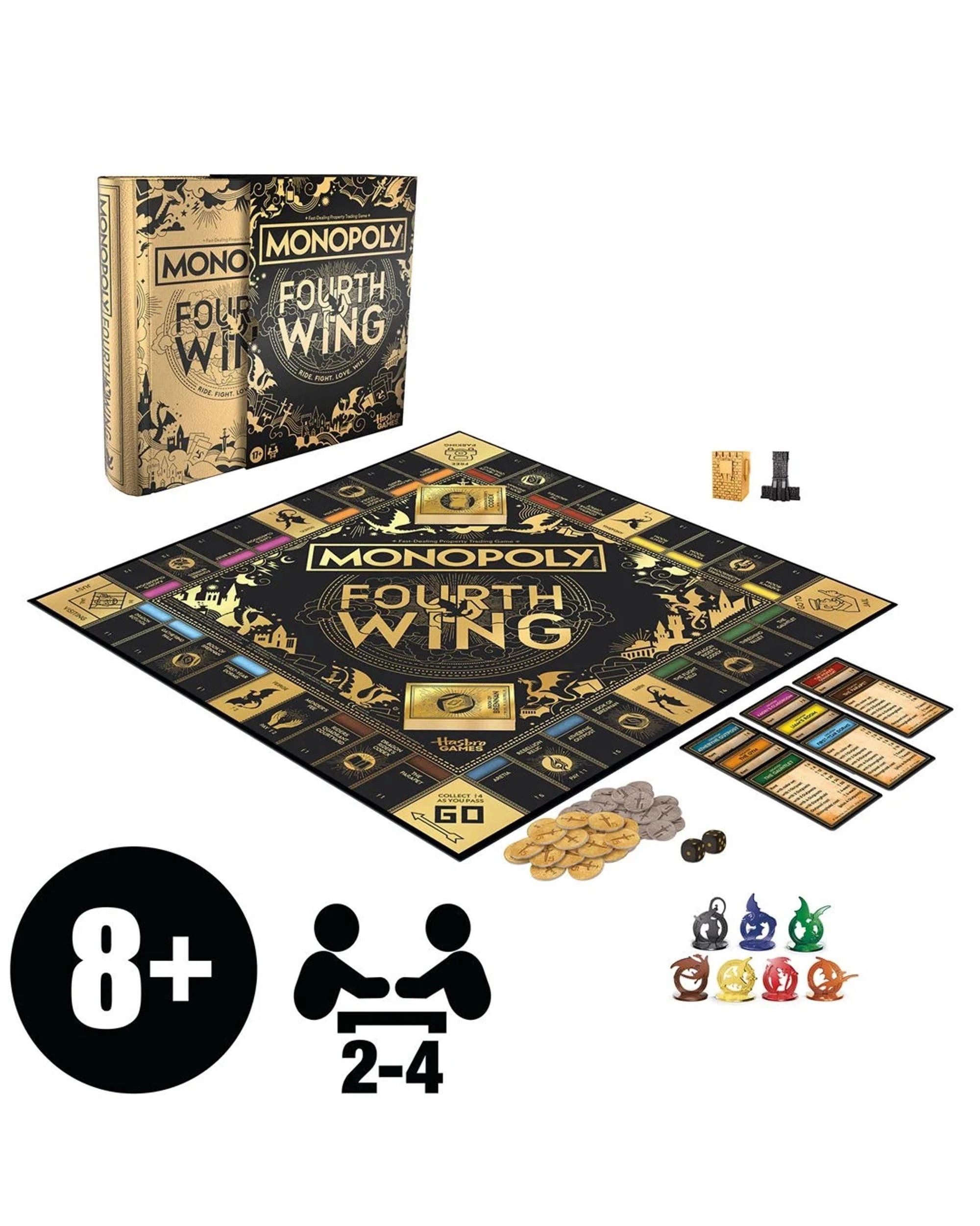 2 Monopoly Fourth Wing Edition, 2 of 9