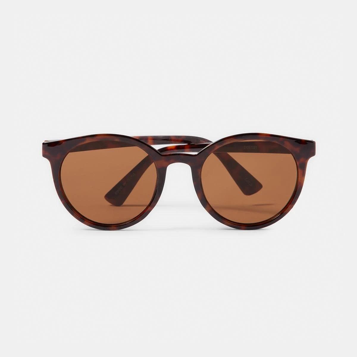 2 Basic Round Sunglasses Tort, 2 of 6